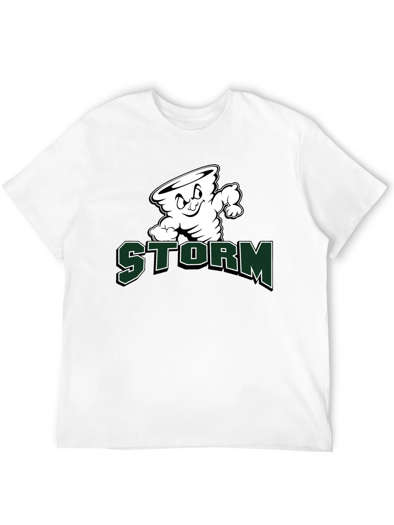 Storm Cartoon Graphic T-Shirt