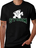 Storm Cartoon Graphic T-Shirt