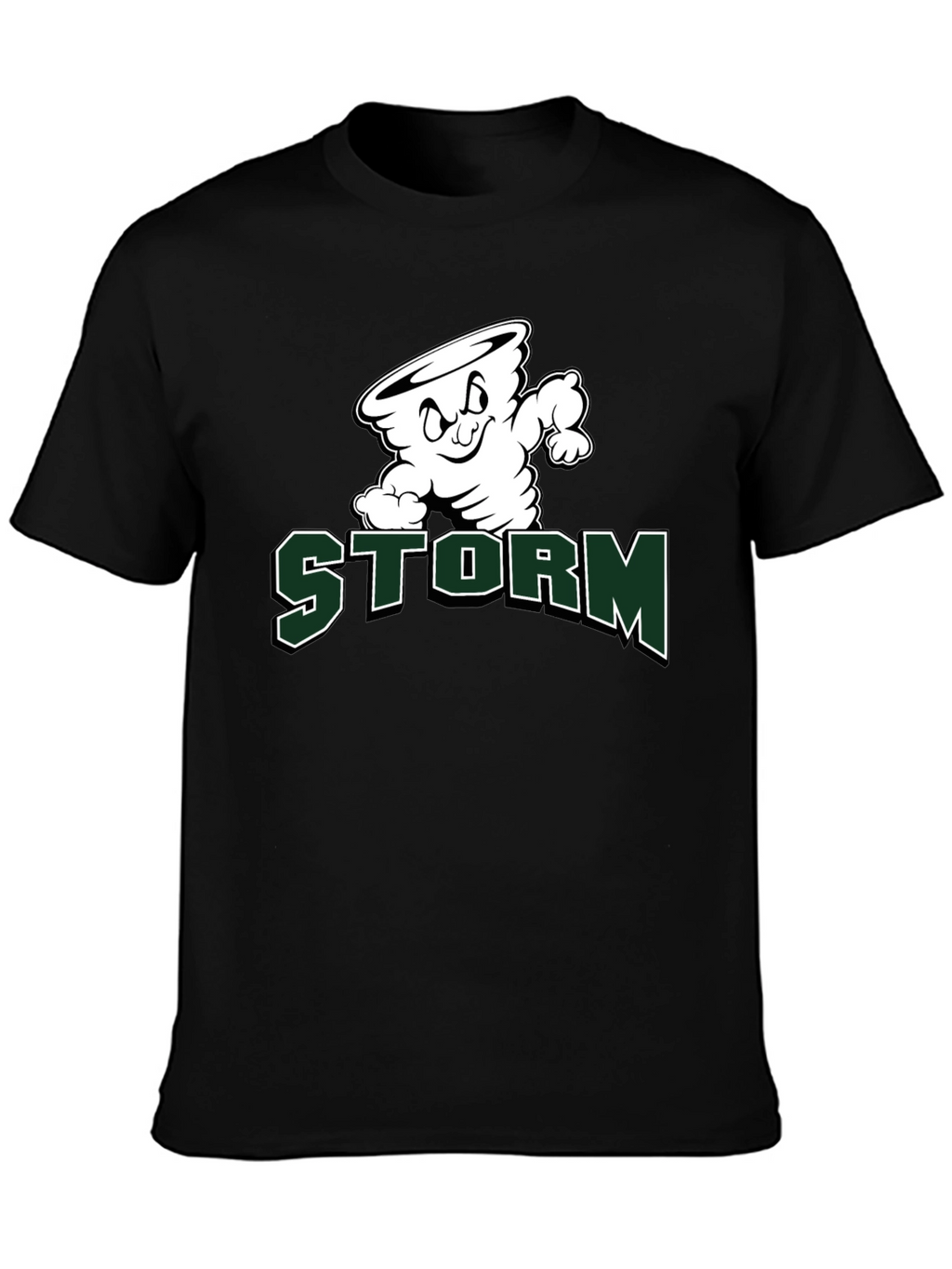 Storm Cartoon Graphic T-Shirt
