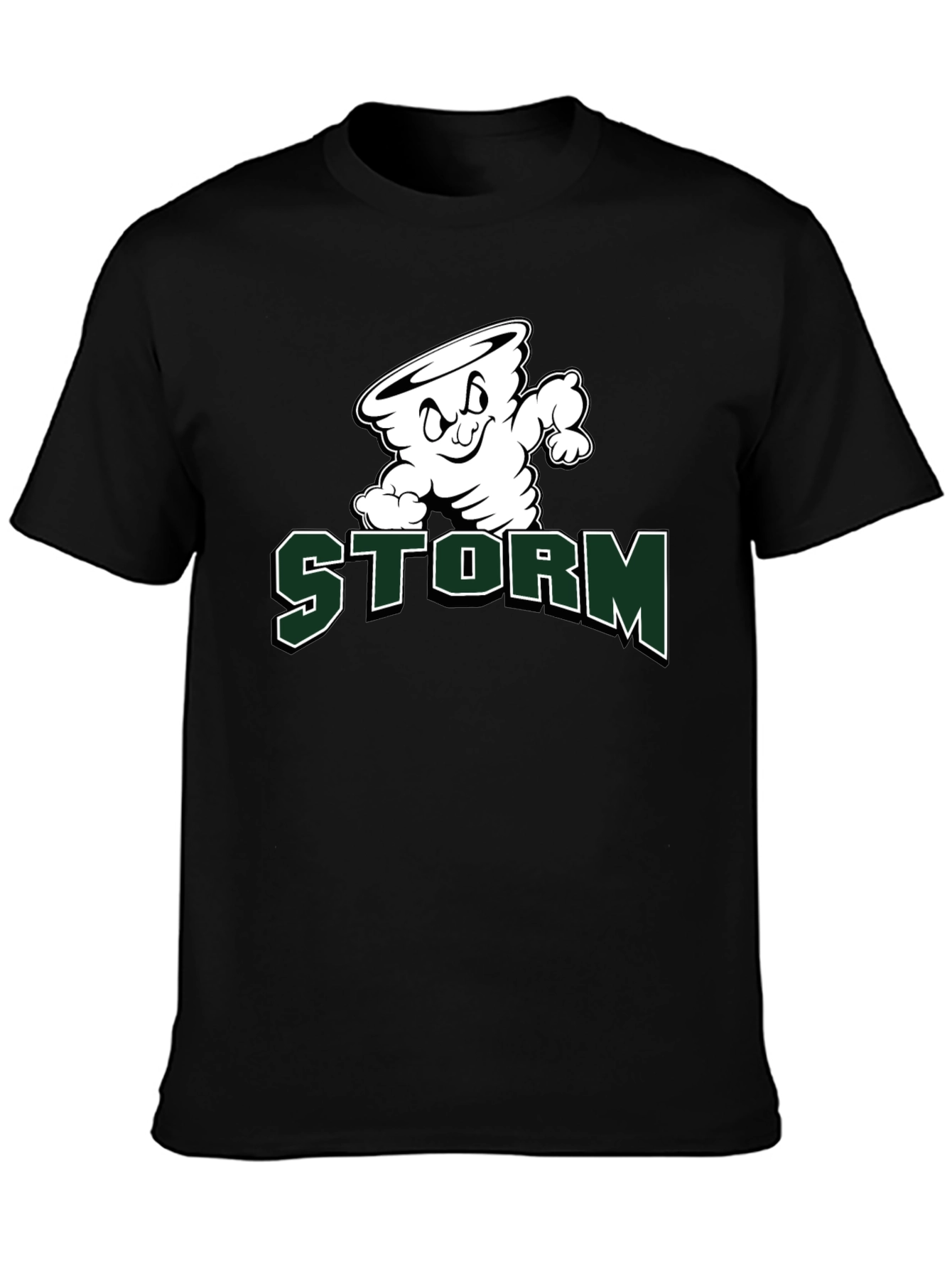 Storm Cartoon Graphic T-Shirt