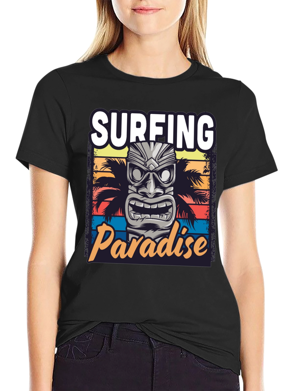 Surfing Paradise Graphic Tee - Island Vibes