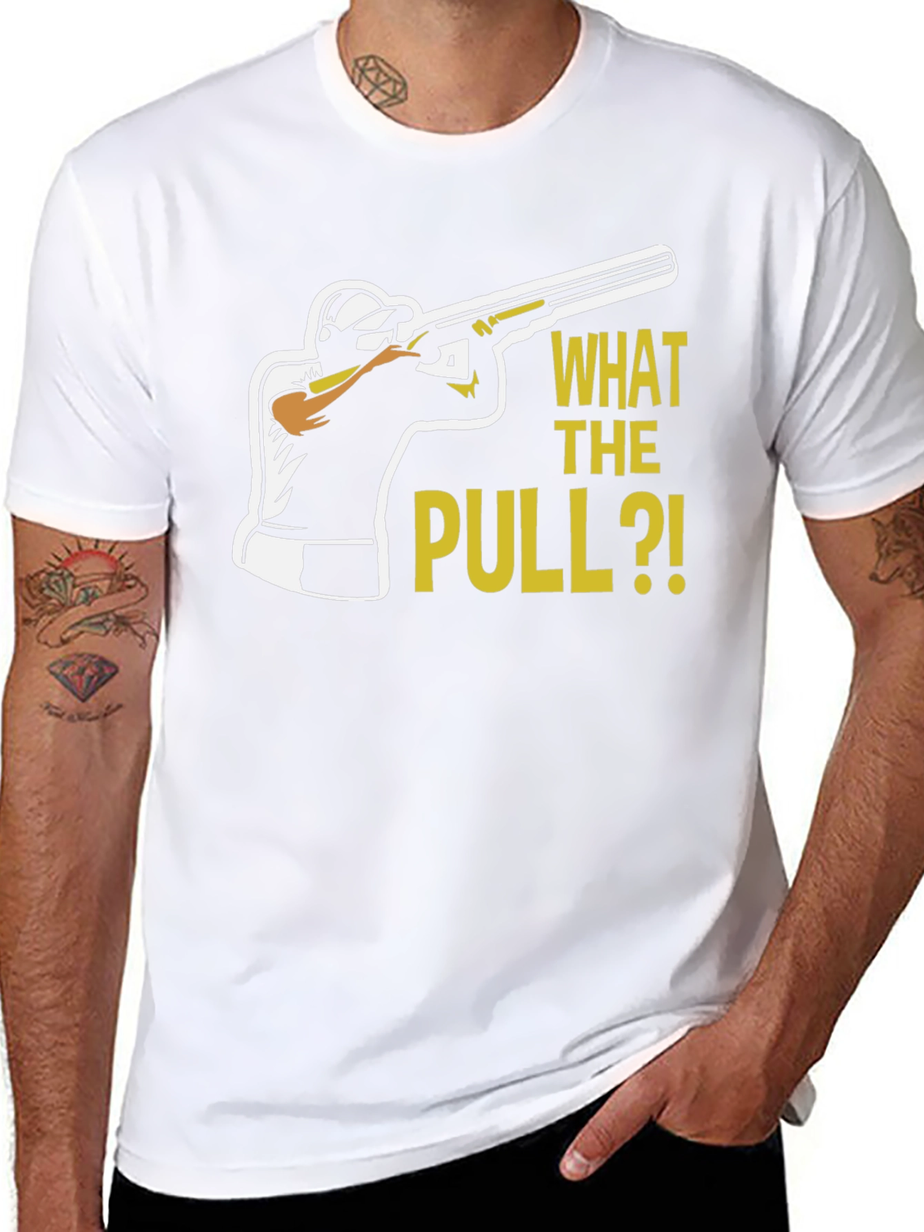 What The Pull T-Shirt - Clay Pigeon Shooting Tee