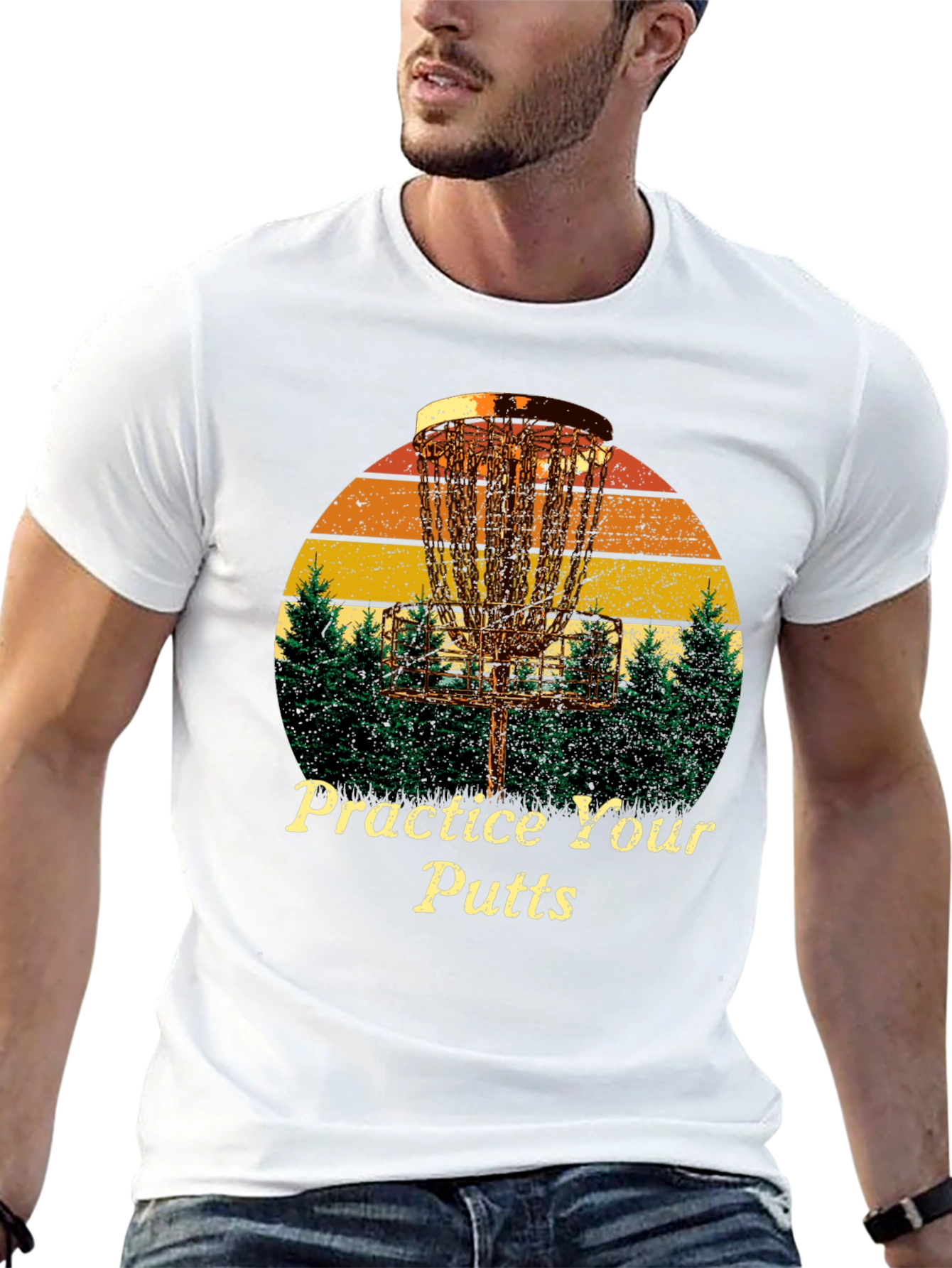 Practice Your Putts Disc Golf T-Shirt