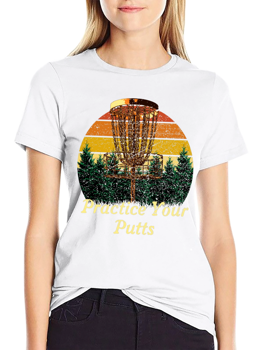 Practice Your Putts Disc Golf T-Shirt