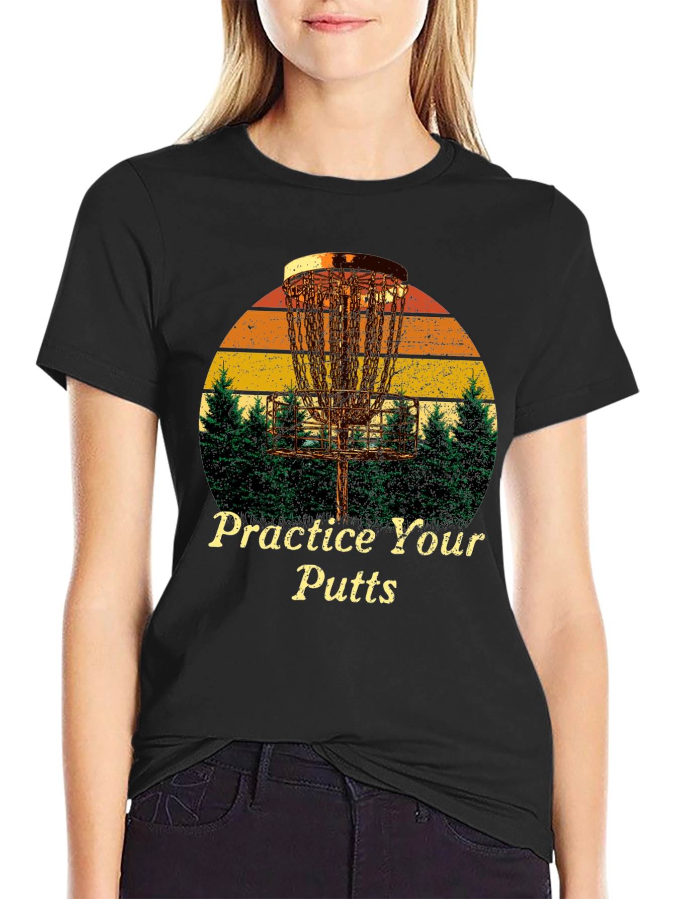 Practice Your Putts Disc Golf T-Shirt