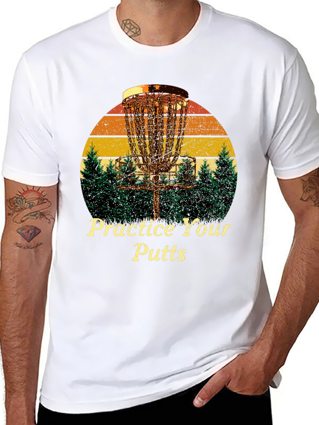 Practice Your Putts Disc Golf T-Shirt