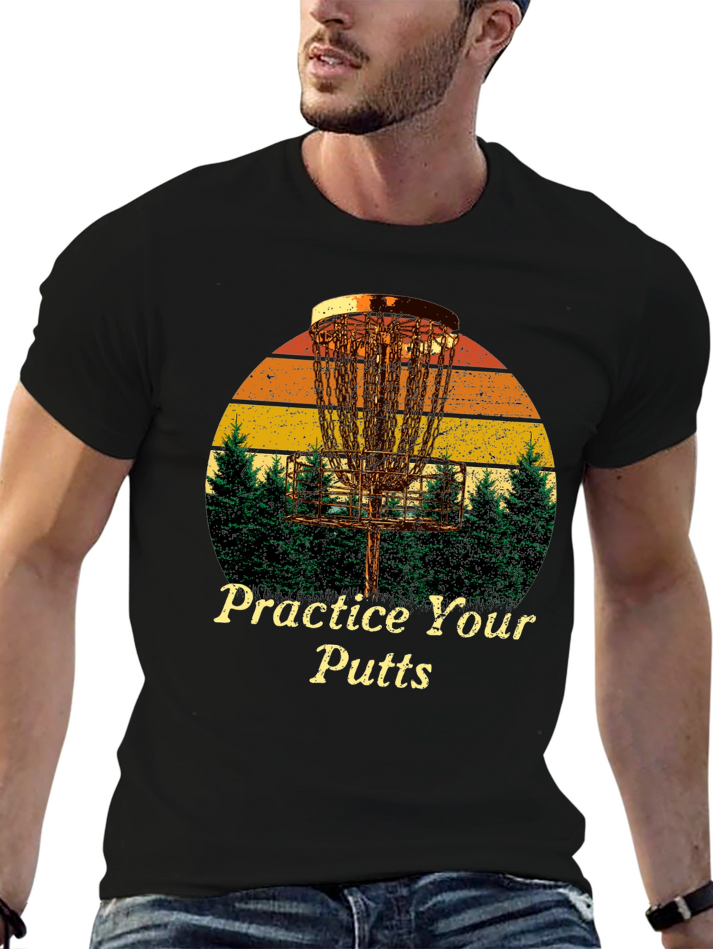 Practice Your Putts Disc Golf T-Shirt