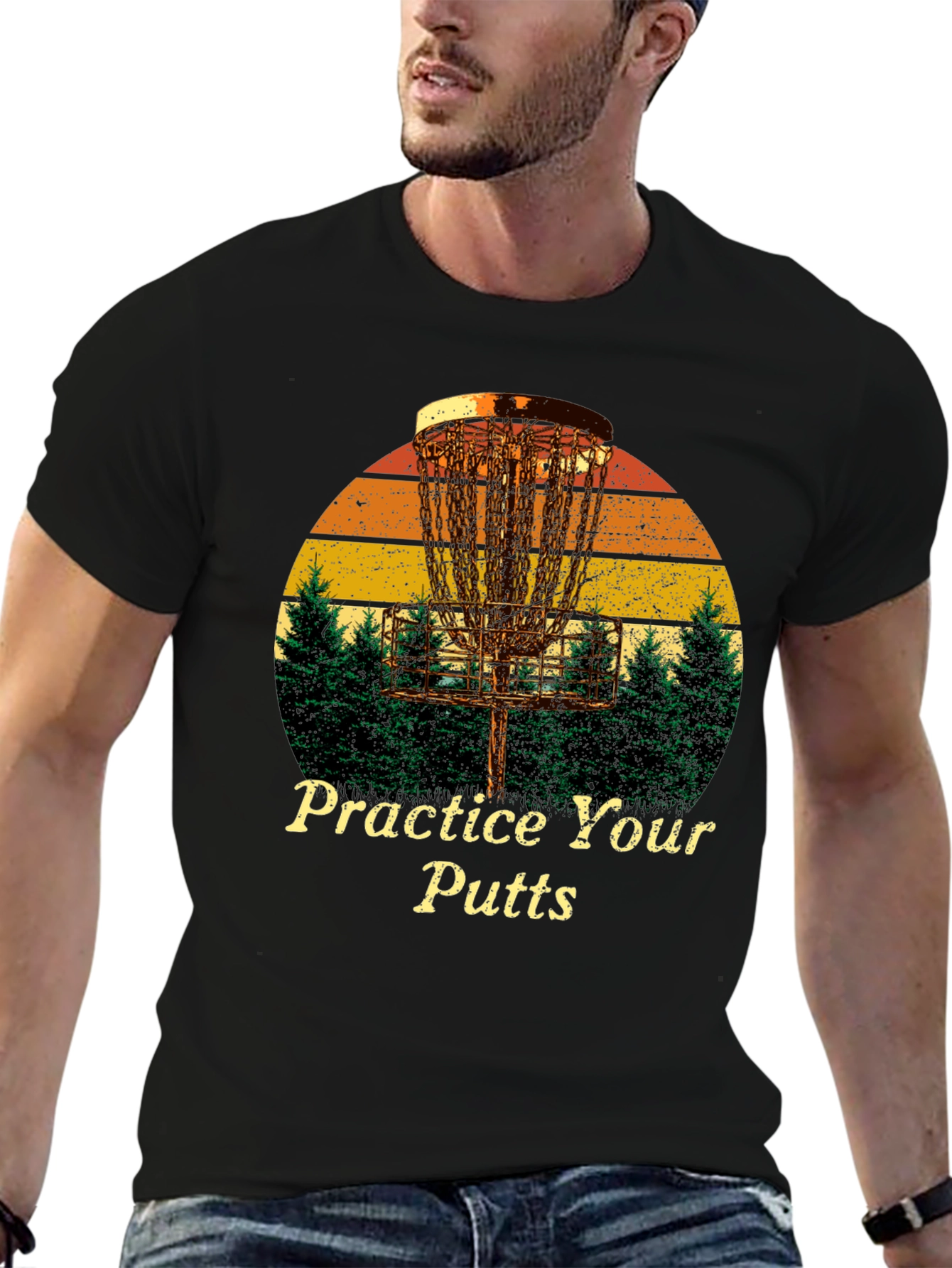 Practice Your Putts Disc Golf T-Shirt