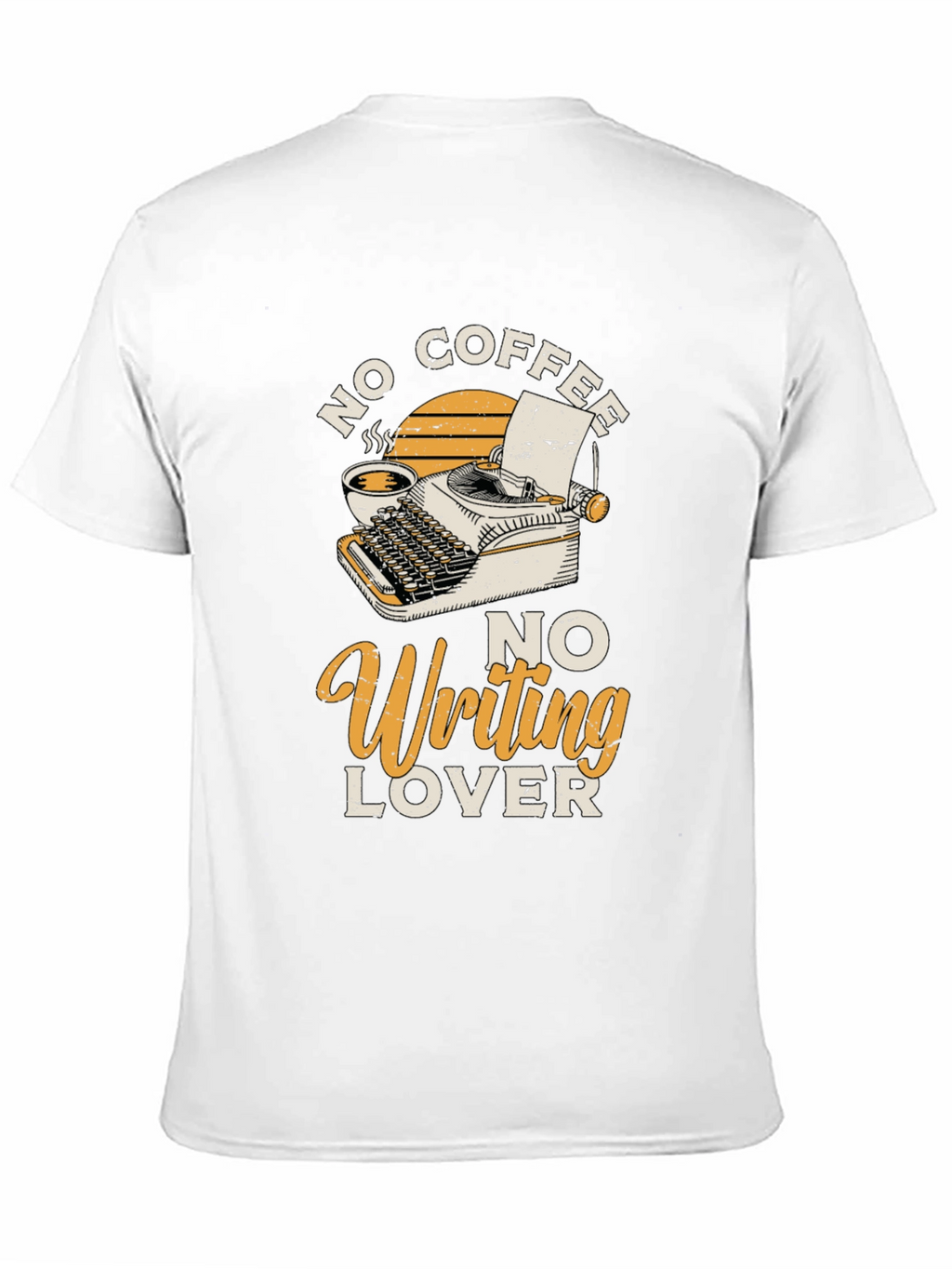 No Coffee No Writing Lover Graphic T-Shirt
