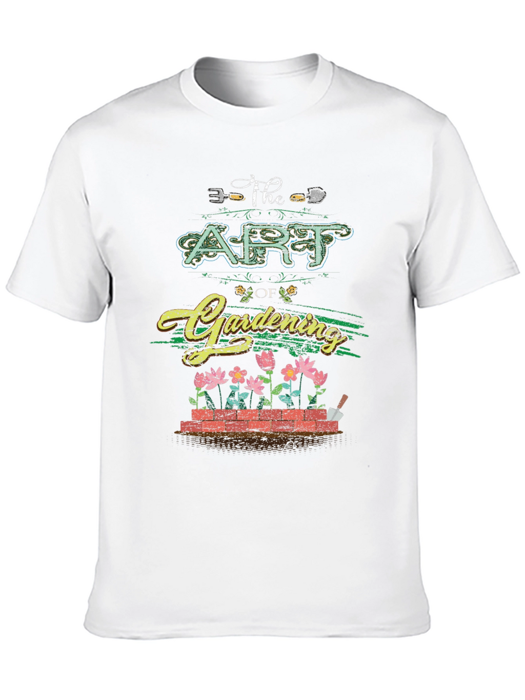 The Art of Gardening Graphic Tee - Black T-Shirt