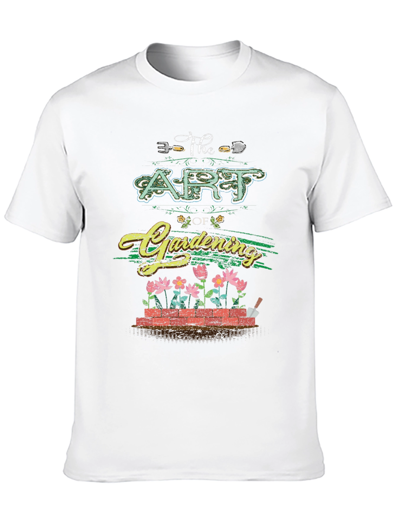 The Art of Gardening Graphic Tee - Black T-Shirt