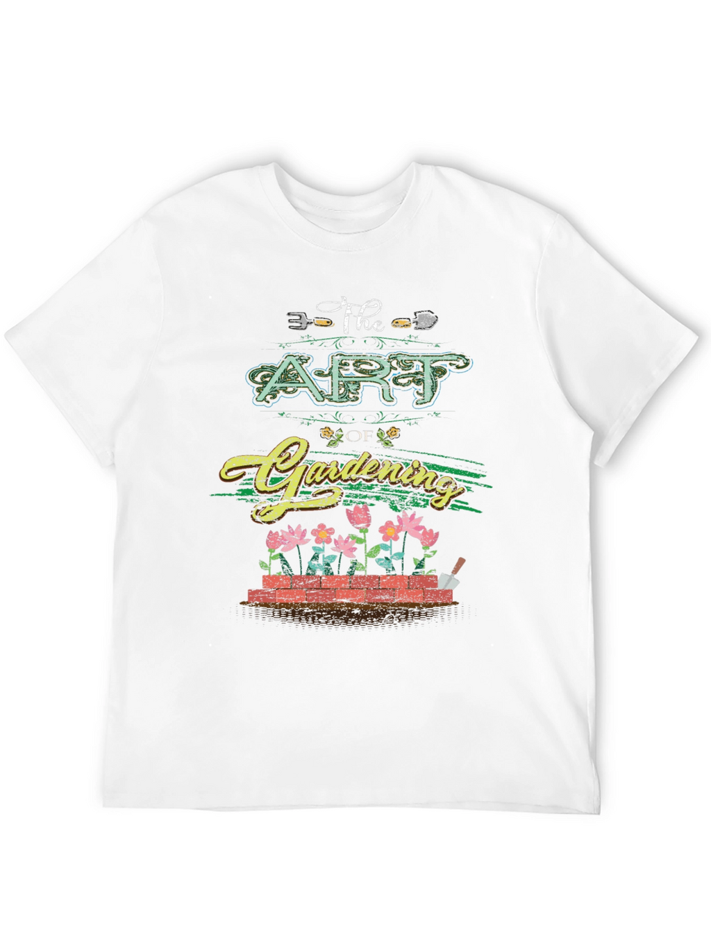 The Art of Gardening Graphic Tee - Black T-Shirt