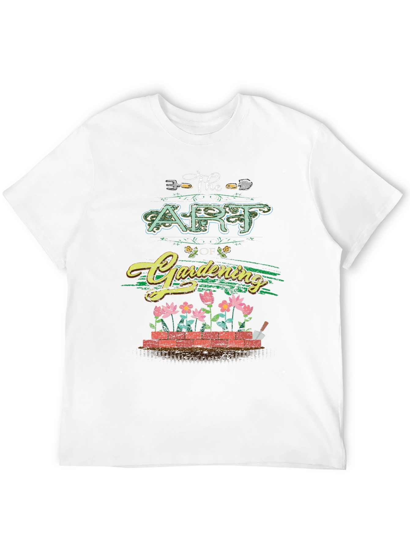 The Art of Gardening Graphic Tee - Black T-Shirt