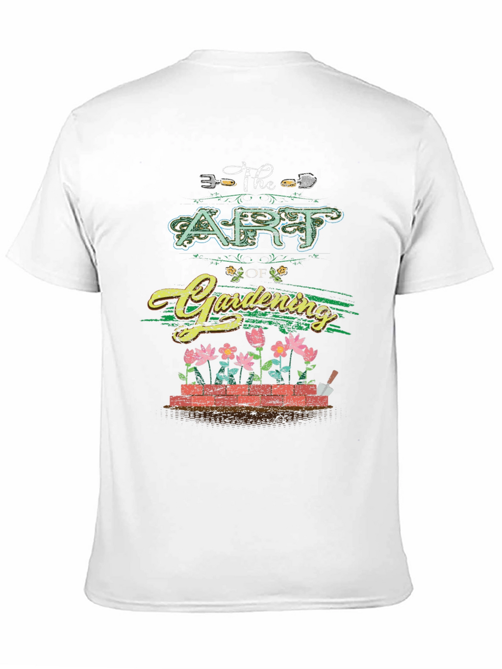 The Art of Gardening Graphic Tee - Black T-Shirt
