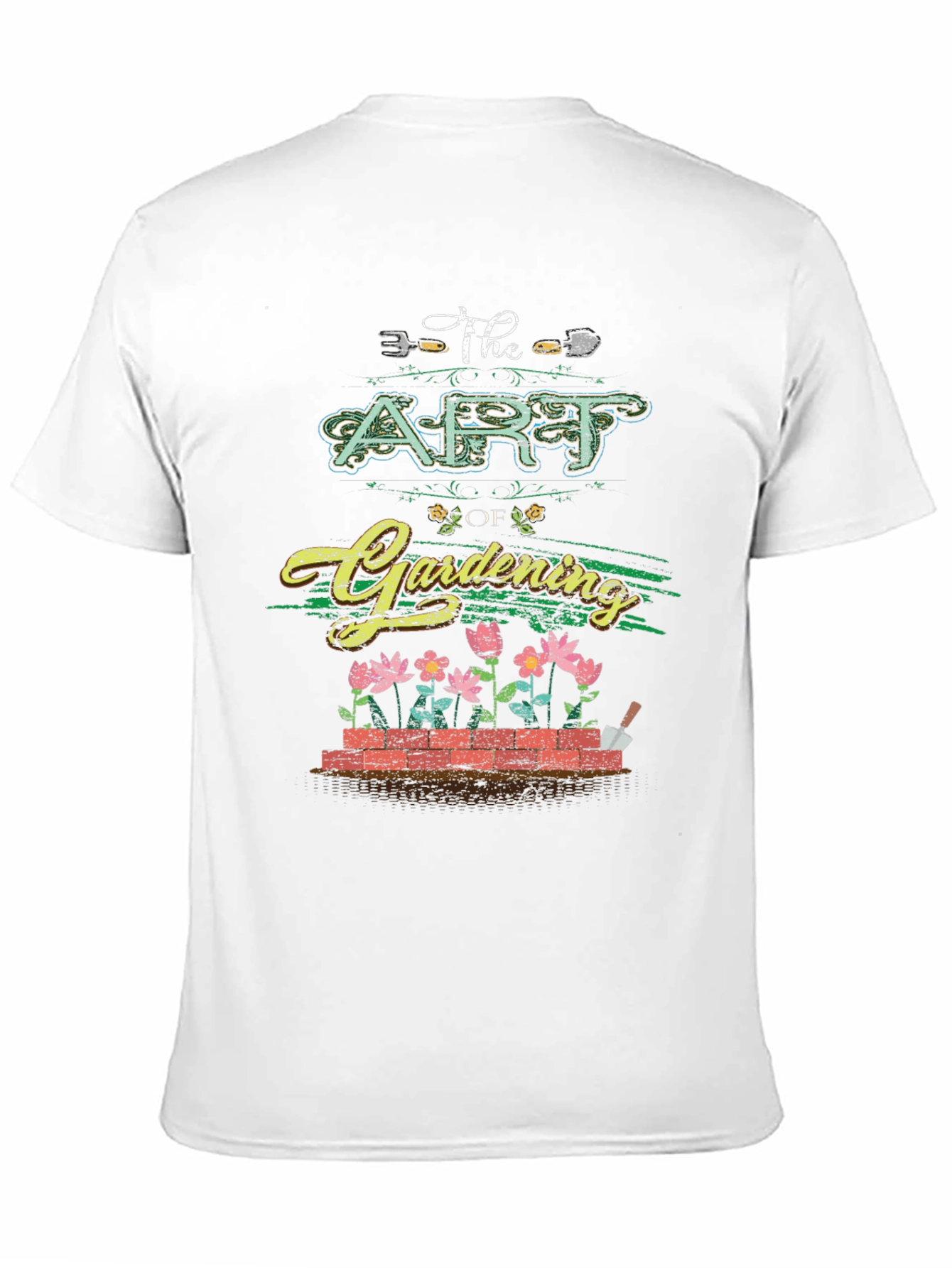 The Art of Gardening Graphic Tee - Black T-Shirt