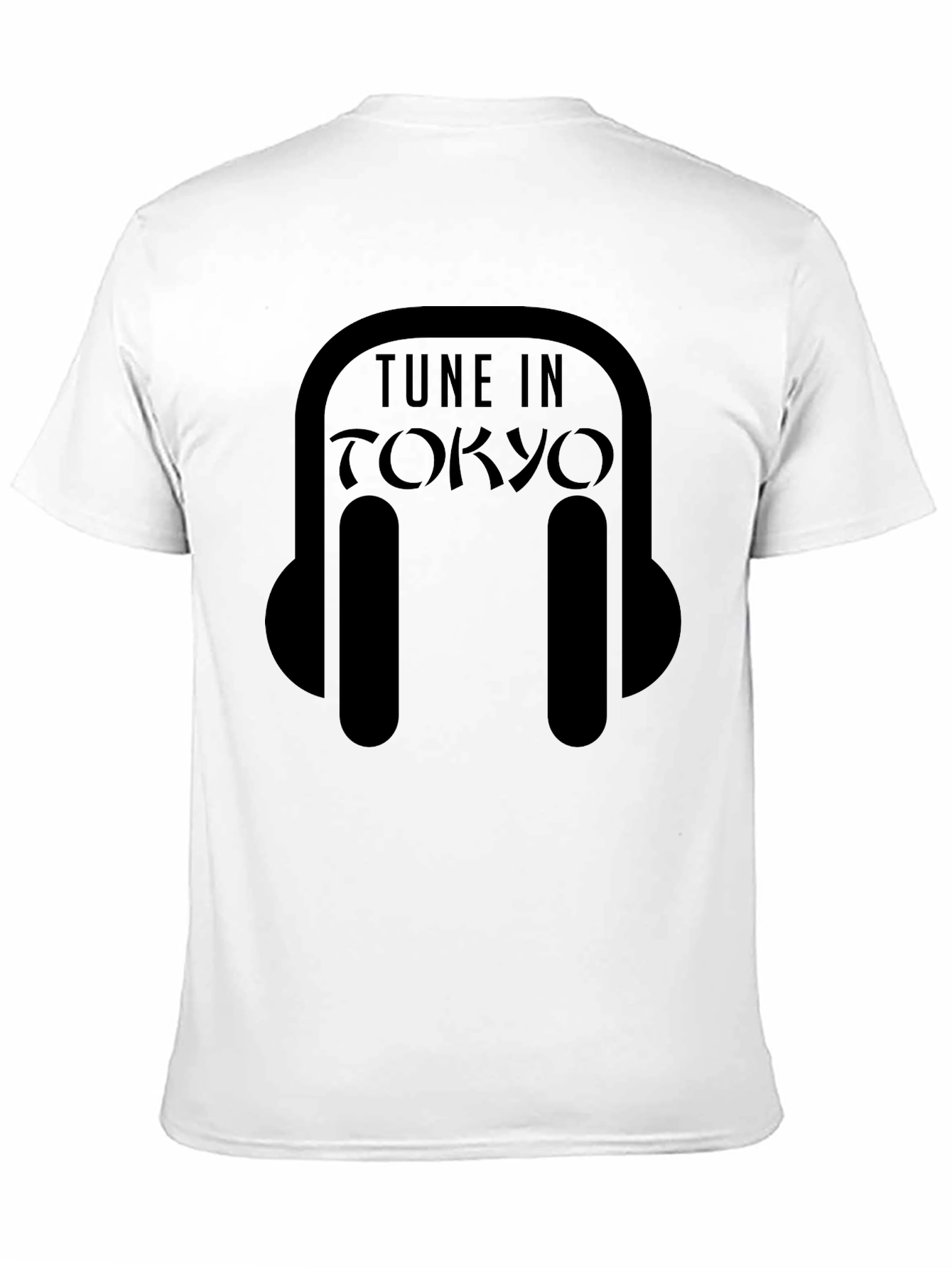 Tune in Tokyo T-Shirt - Black Graphic Tee