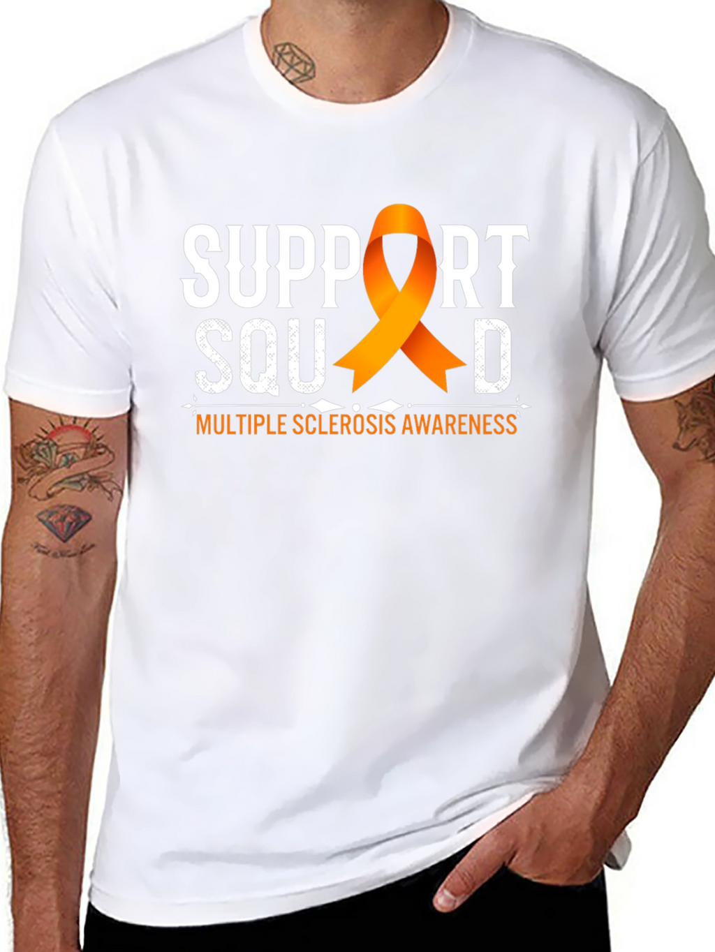 Multiple Sclerosis Awareness Support Squad T-Shirt