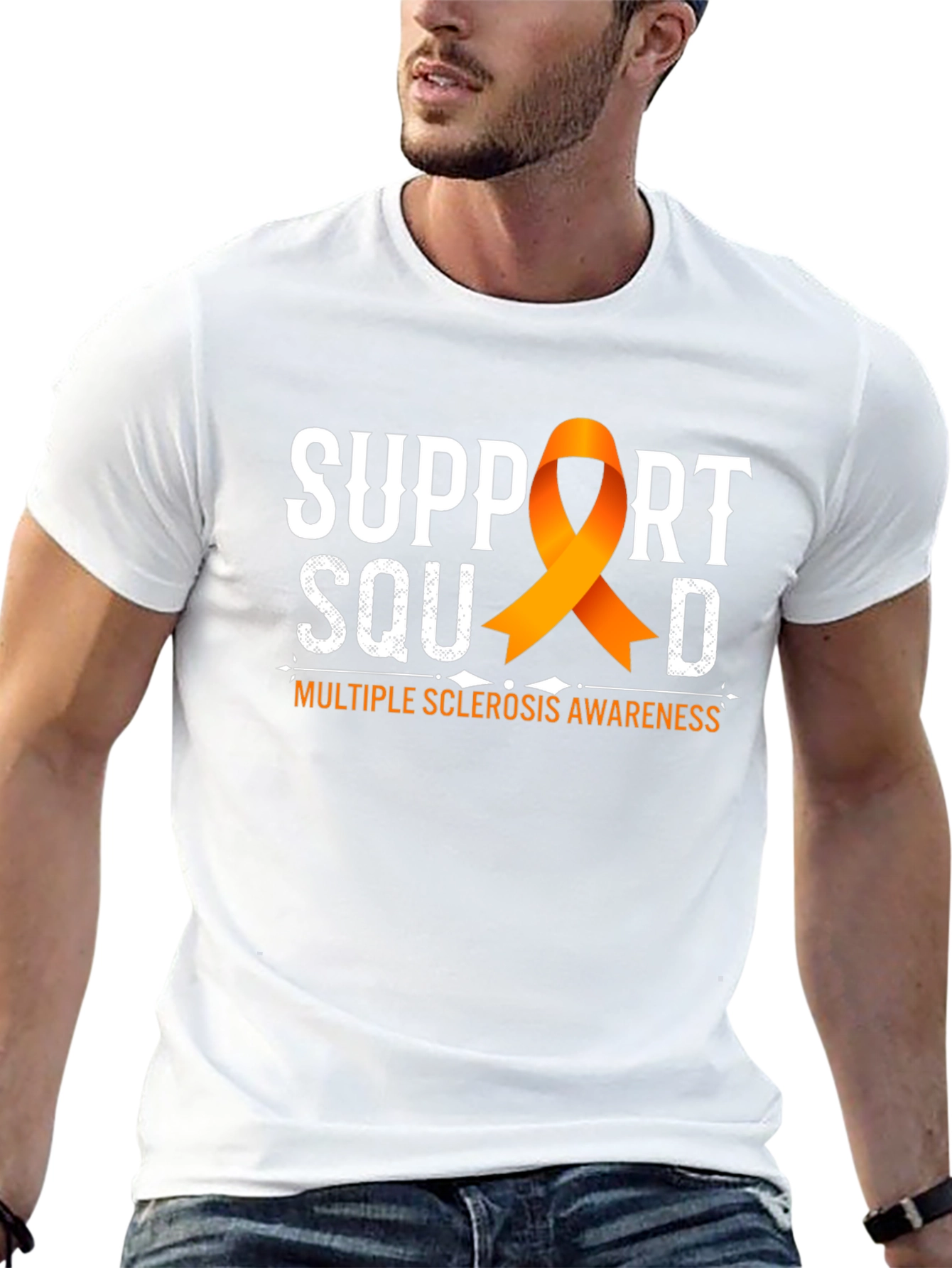 Multiple Sclerosis Awareness Support Squad T-Shirt