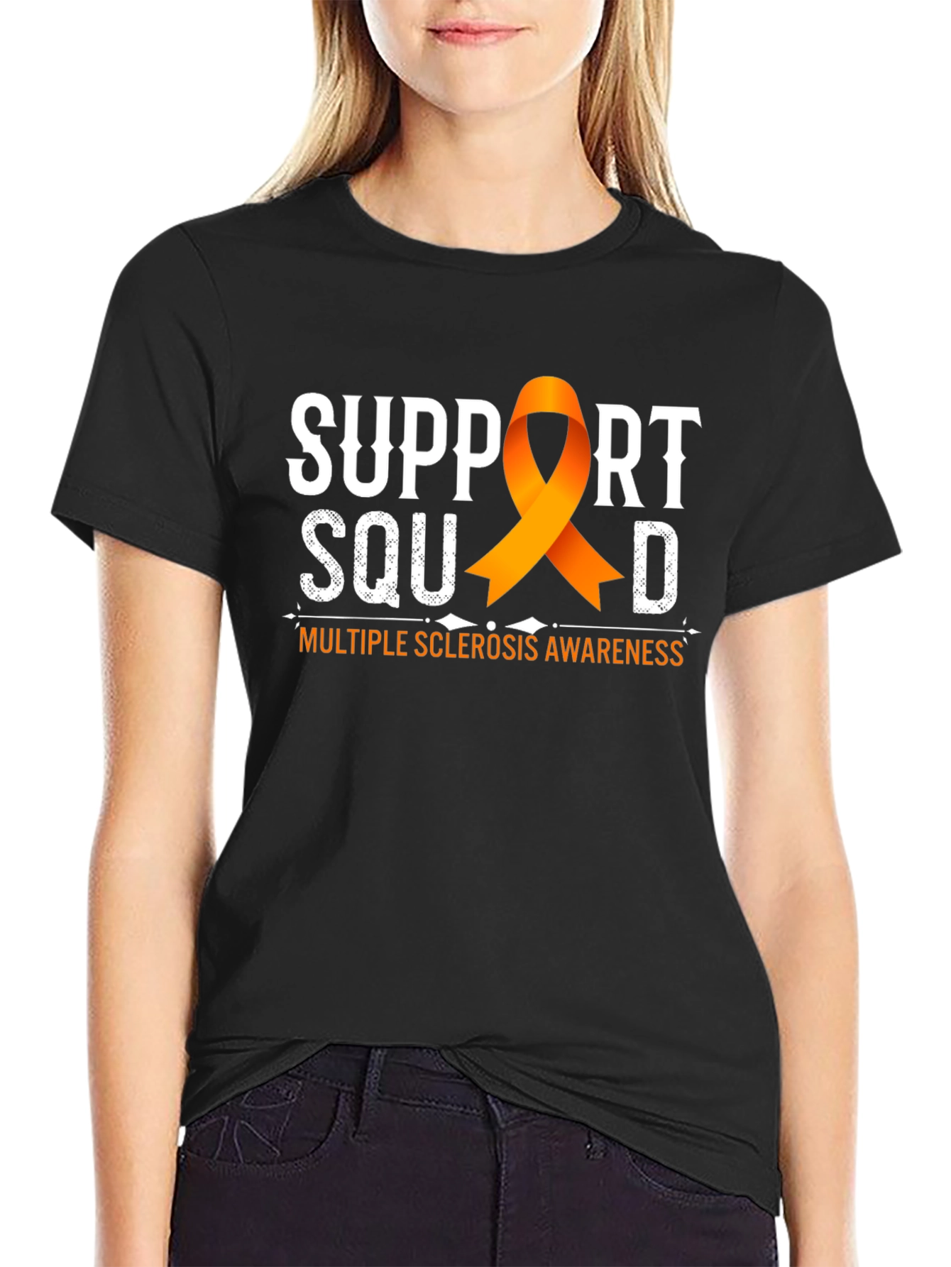 Multiple Sclerosis Awareness Support Squad T-Shirt