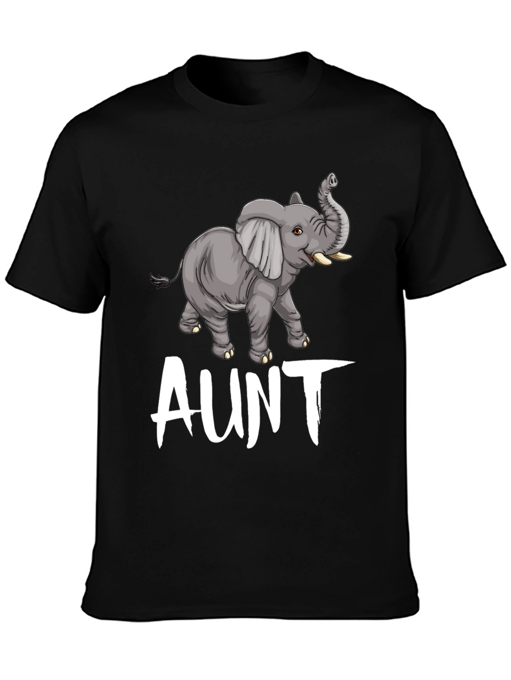 Elephant Aunt T-Shirt - Cute Family Tee