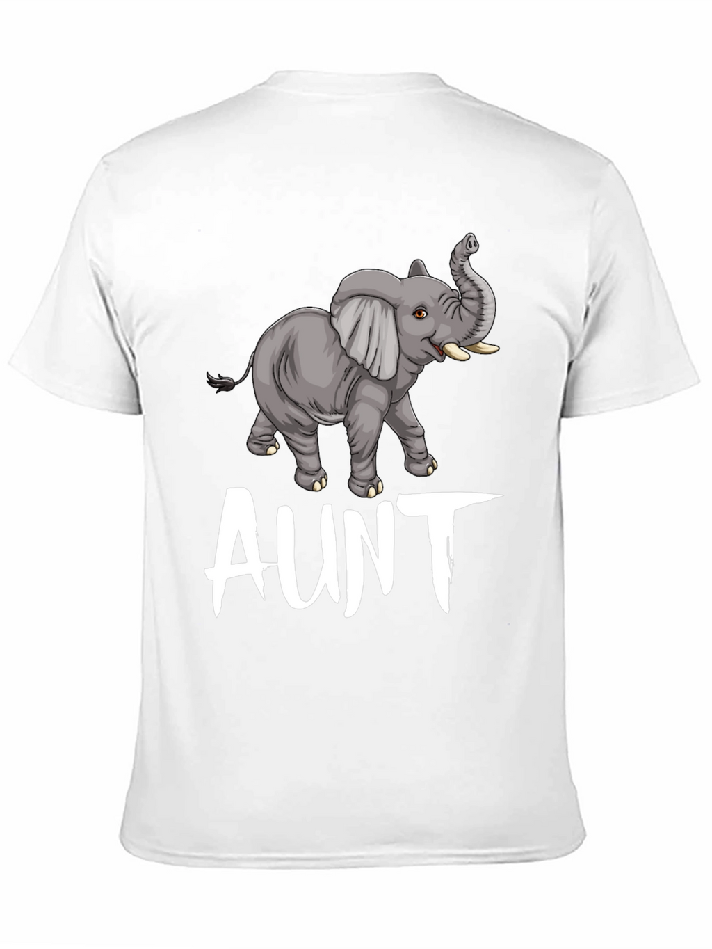 Elephant Aunt T-Shirt - Cute Family Tee