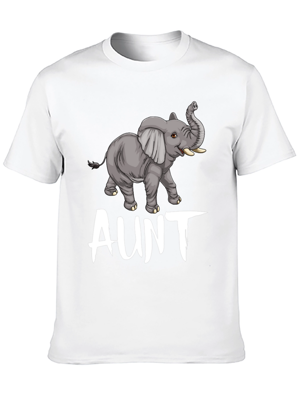 Elephant Aunt T-Shirt - Cute Family Tee
