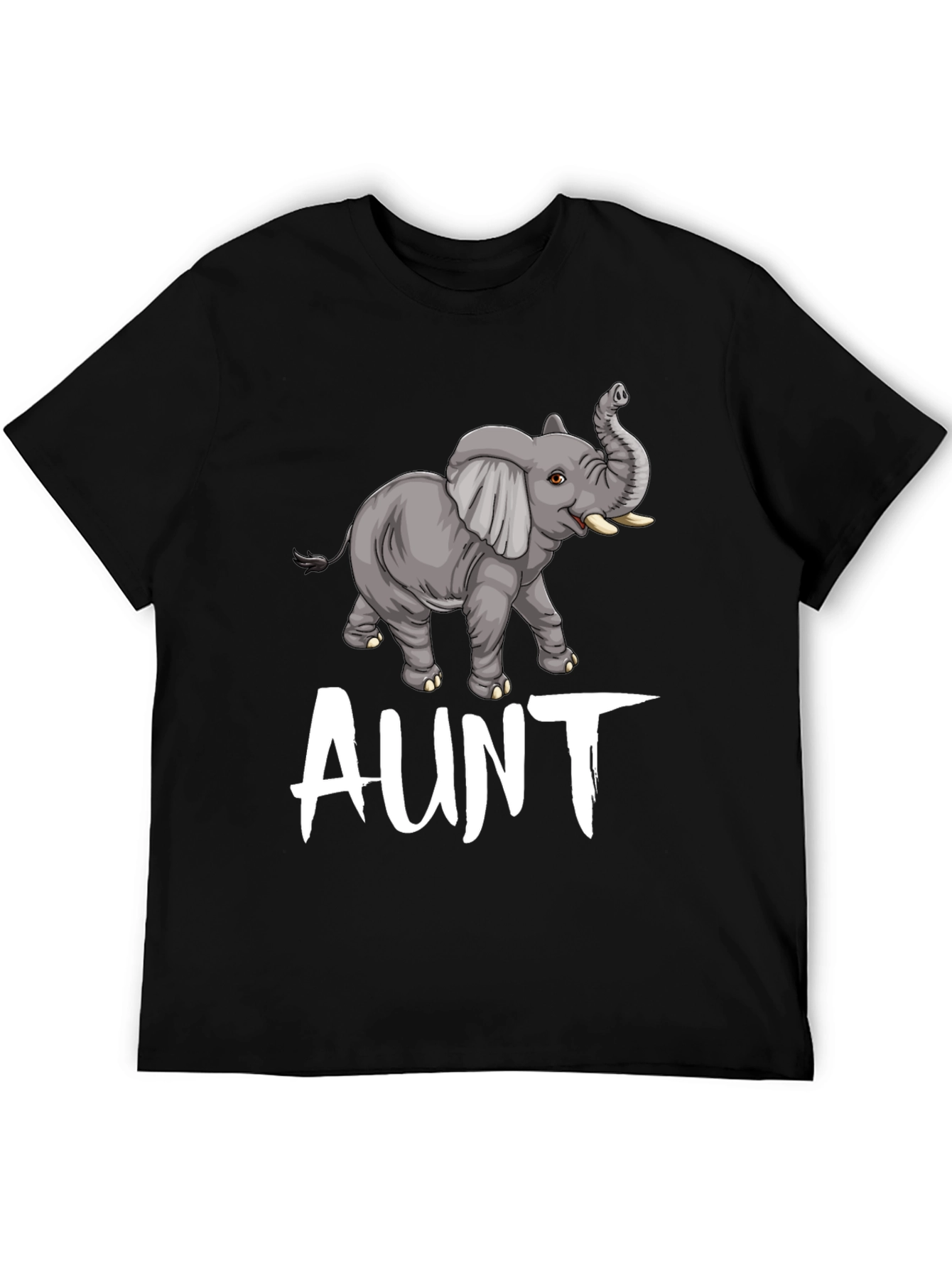 Elephant Aunt T-Shirt - Cute Family Tee