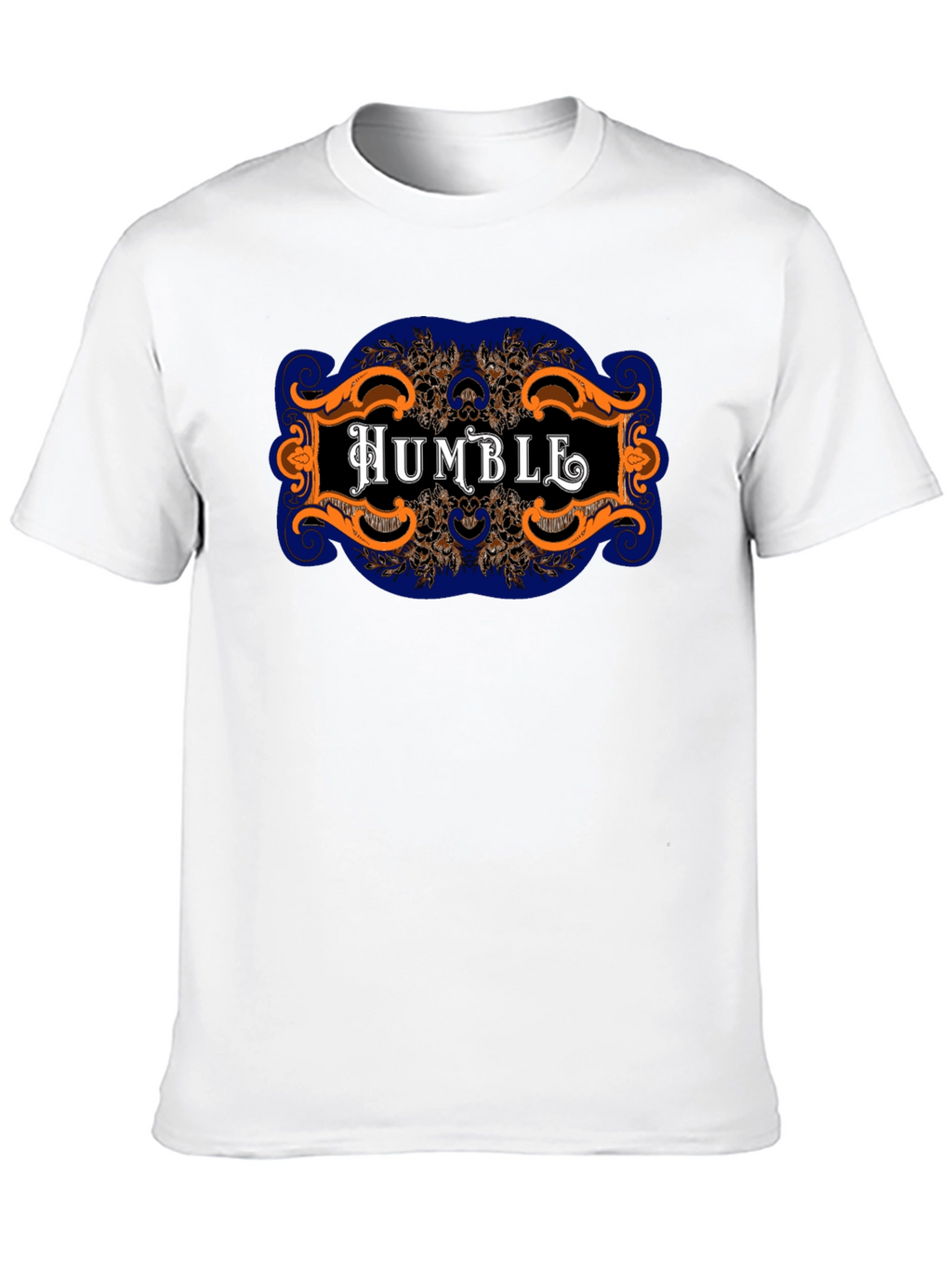 Humble Graphic Print Black Tee