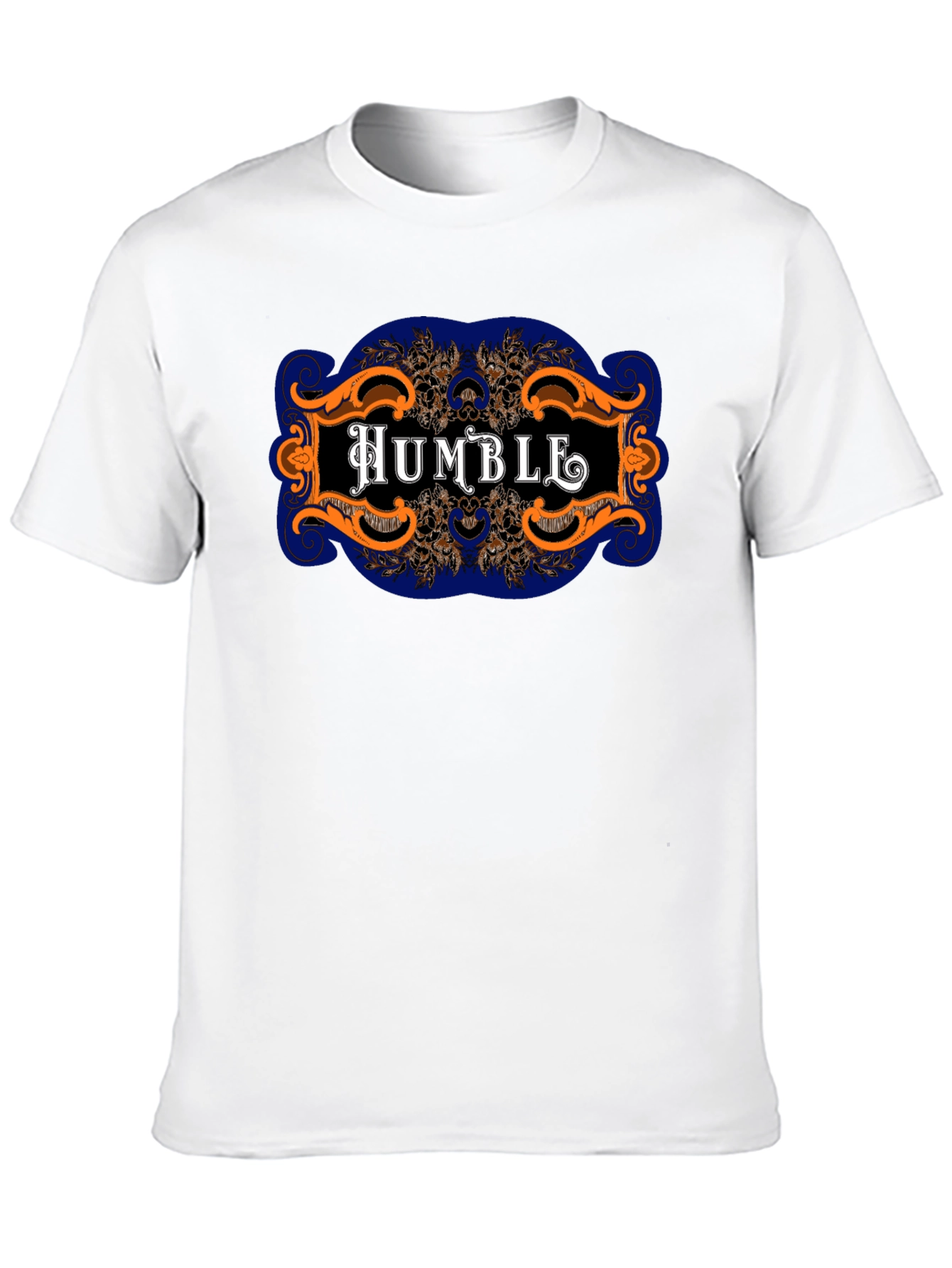 Humble Graphic Print Black Tee