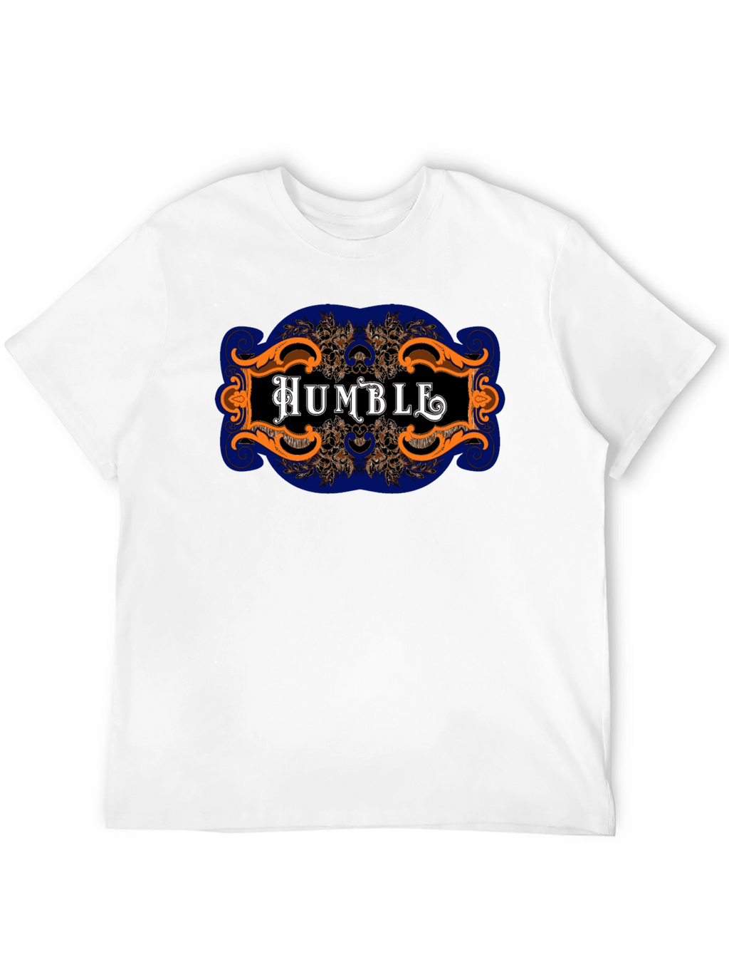 Humble Graphic Print Black Tee