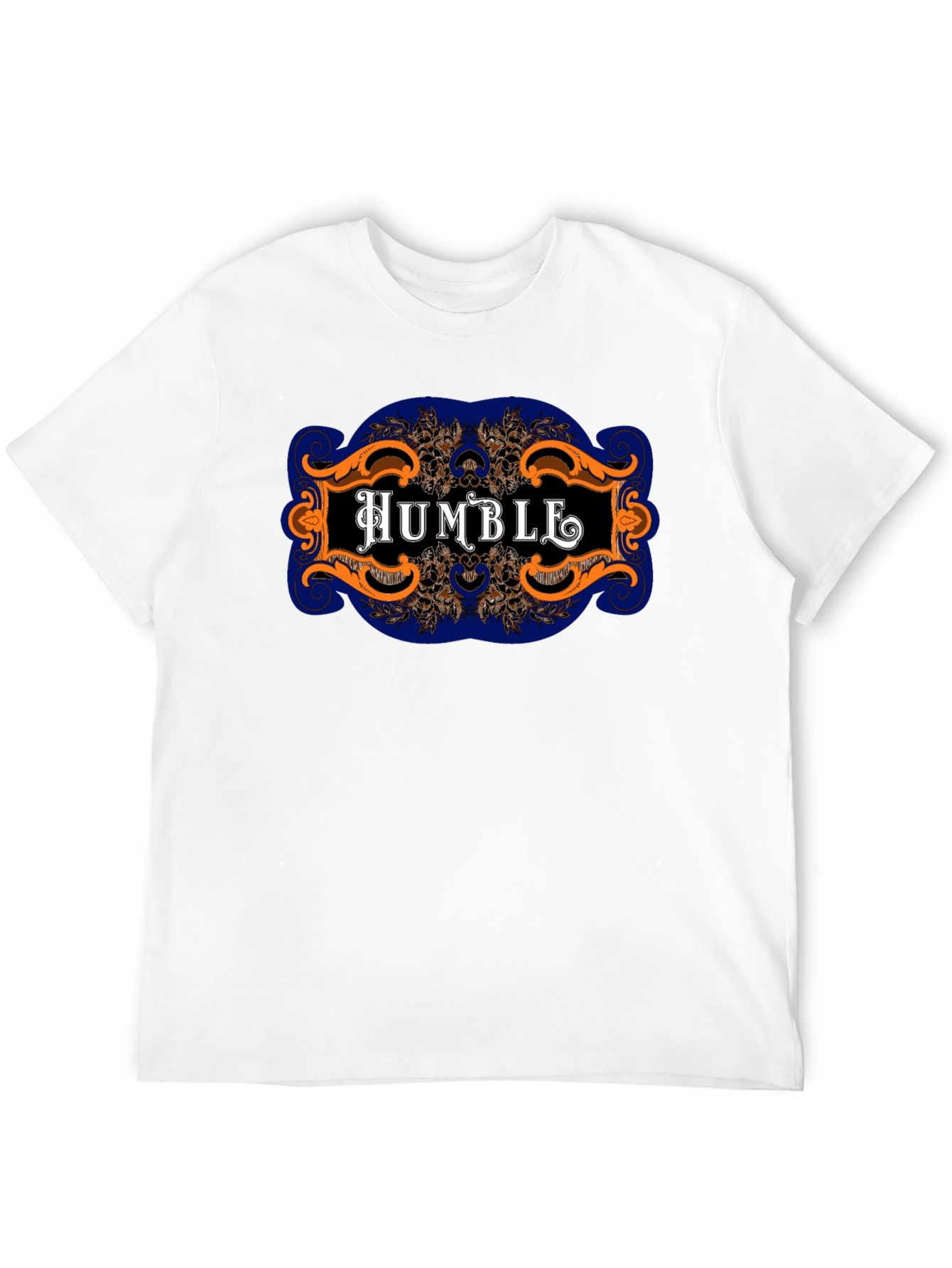 Humble Graphic Print Black Tee