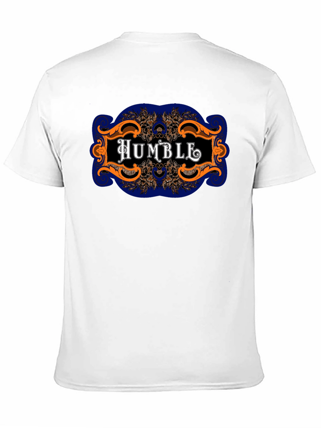 Humble Graphic Print Black Tee