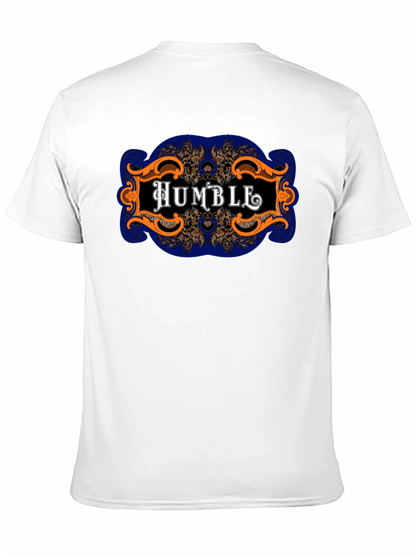 Humble Graphic Print Black Tee