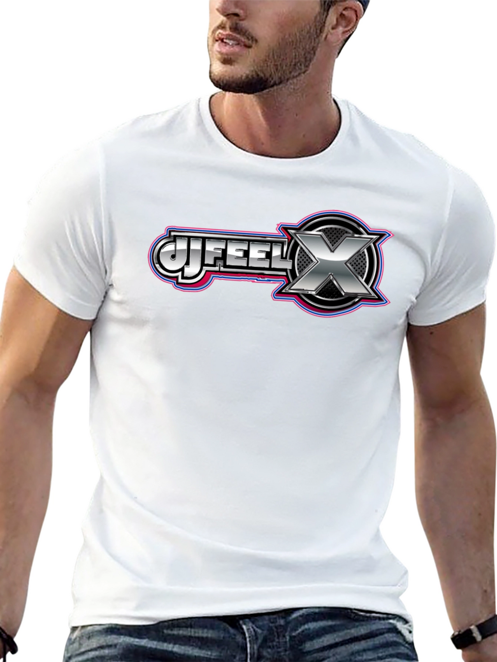 JJ Feel X Black T-Shirt