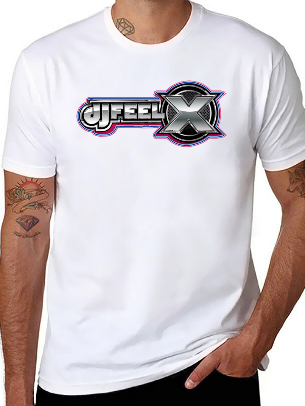 JJ Feel X Black T-Shirt
