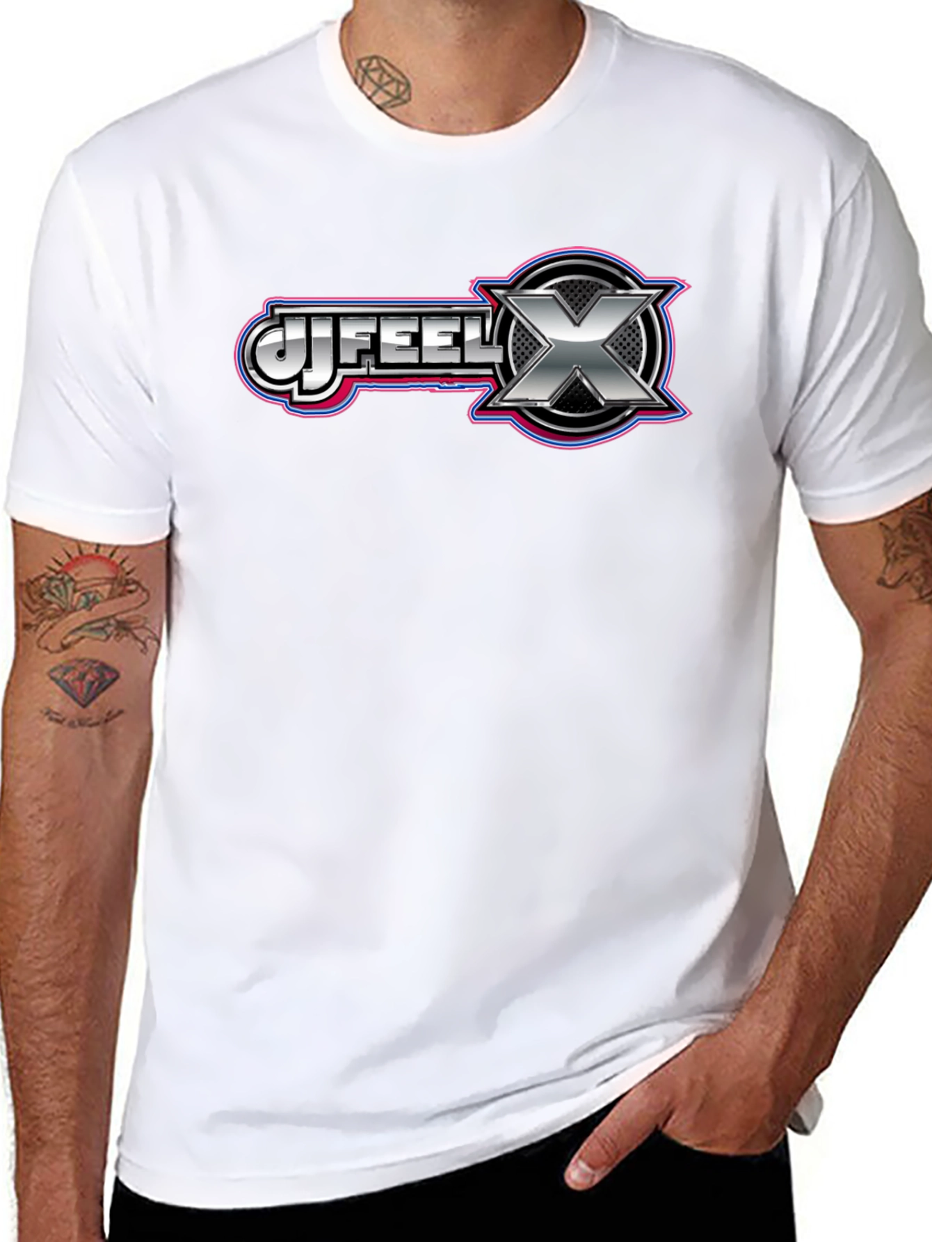 JJ Feel X Black T-Shirt