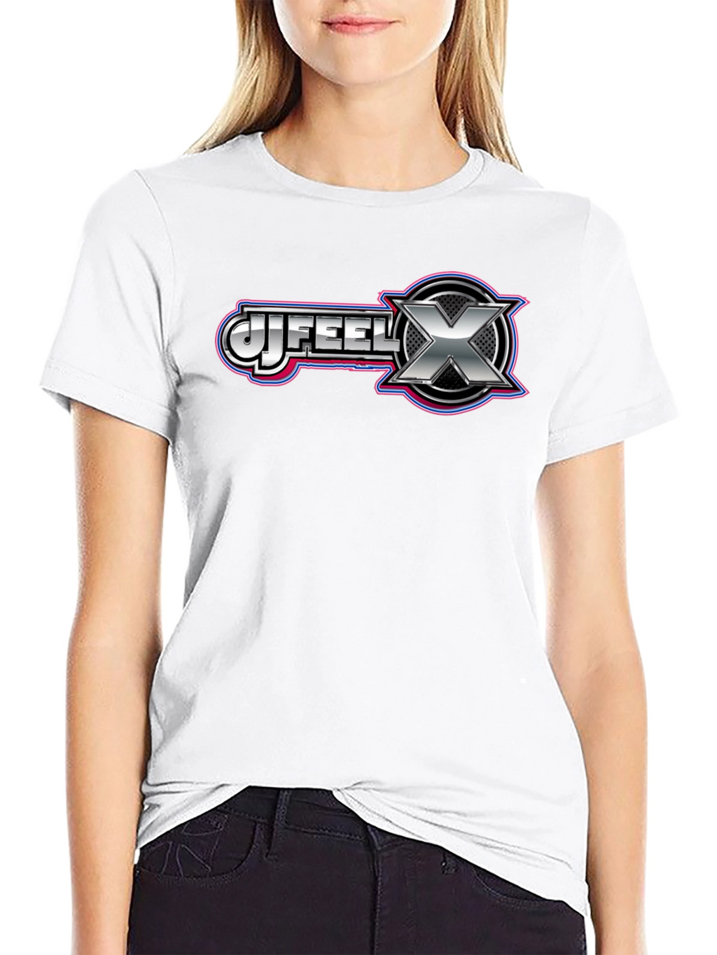 JJ Feel X Black T-Shirt