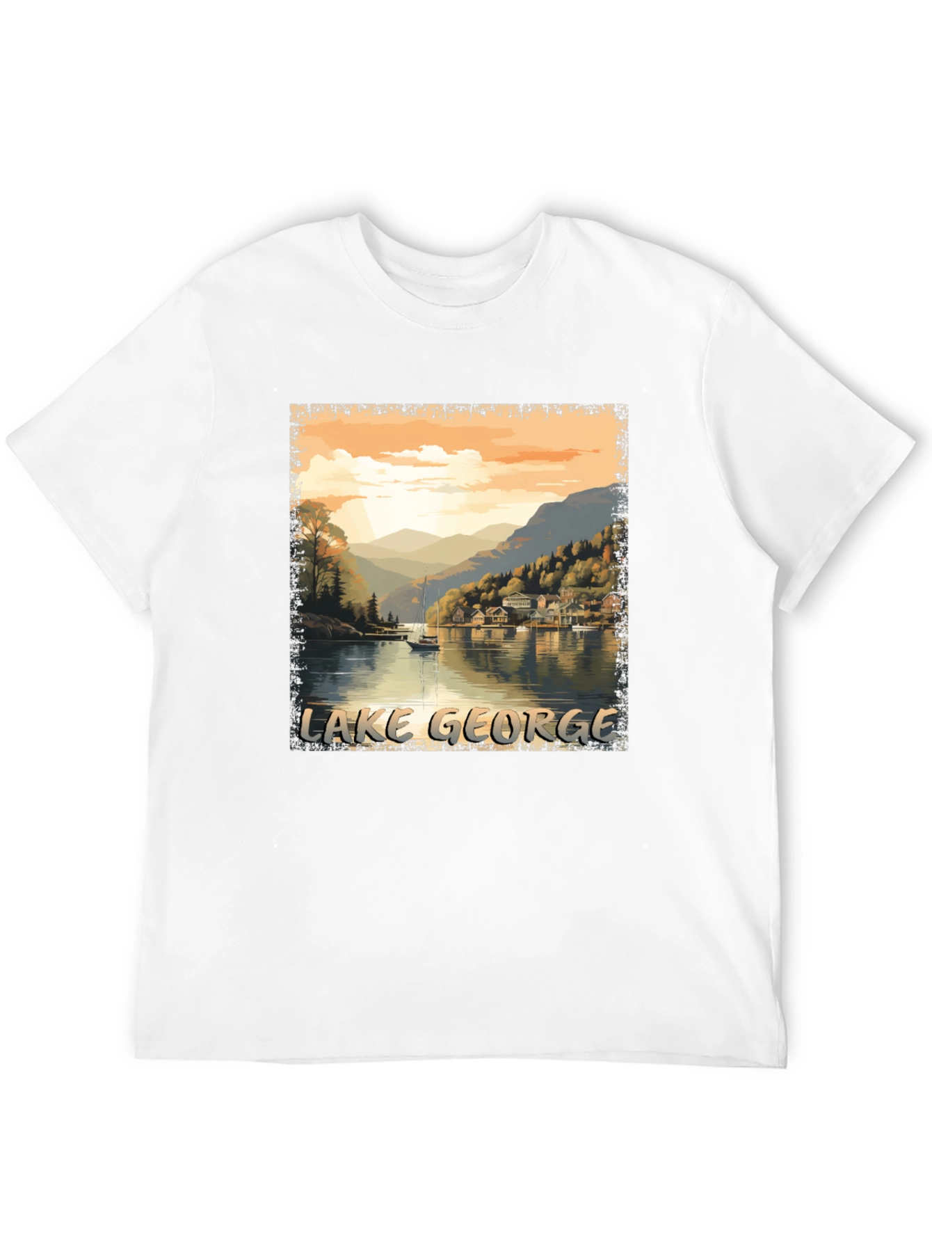 Lake George Scenic Graphic Tee