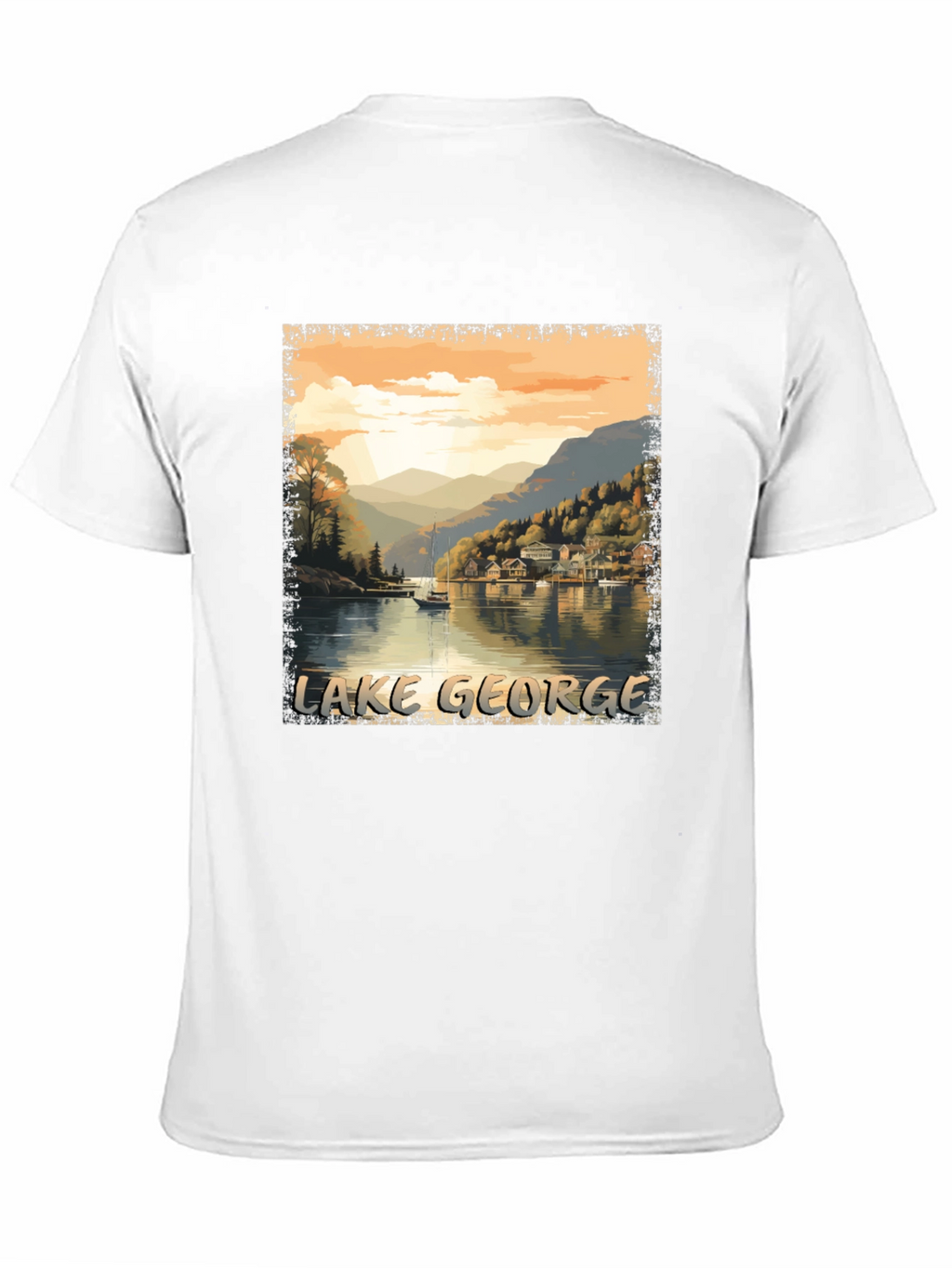 Lake George Scenic Graphic Tee