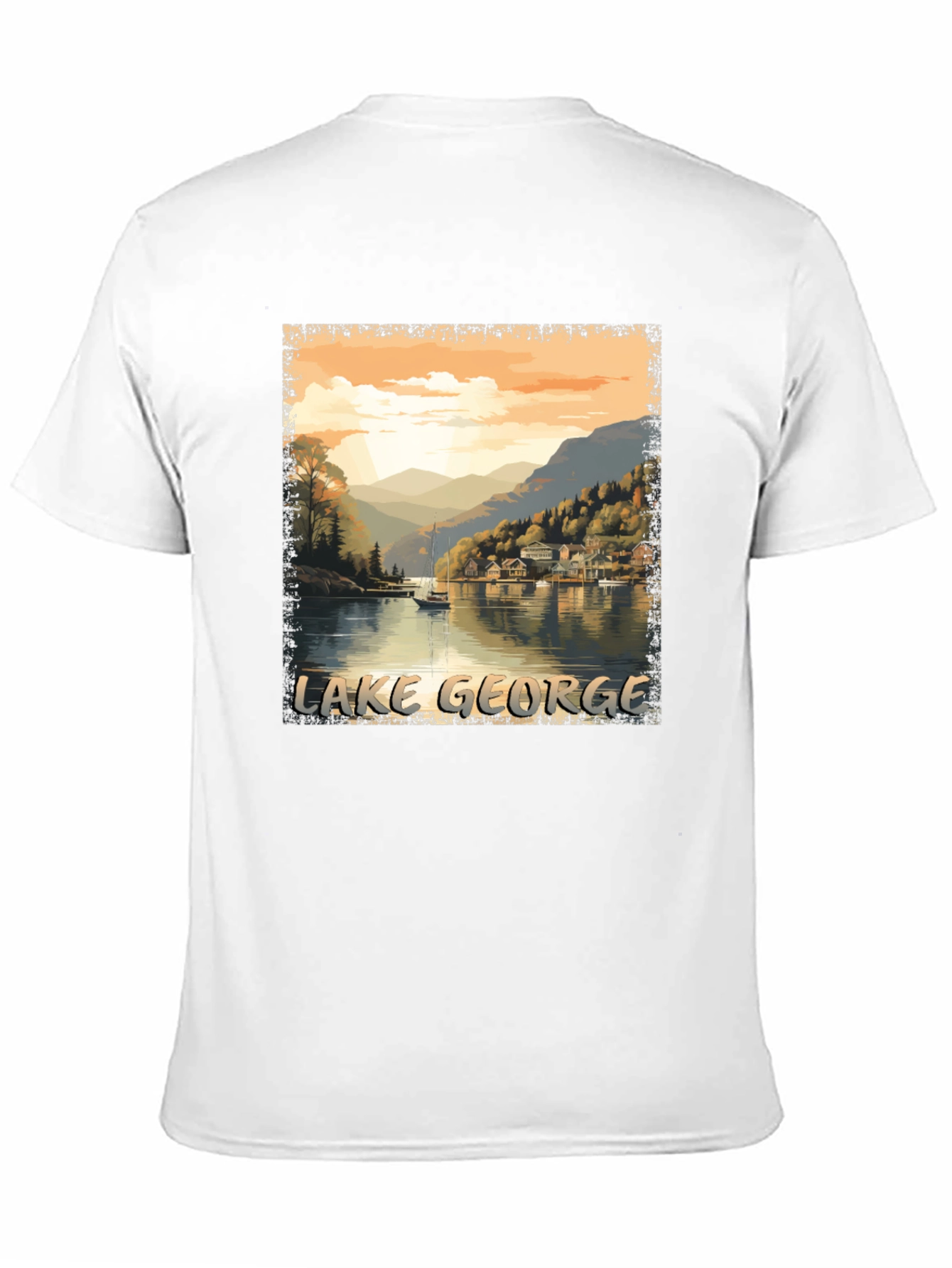 Lake George Scenic Graphic Tee