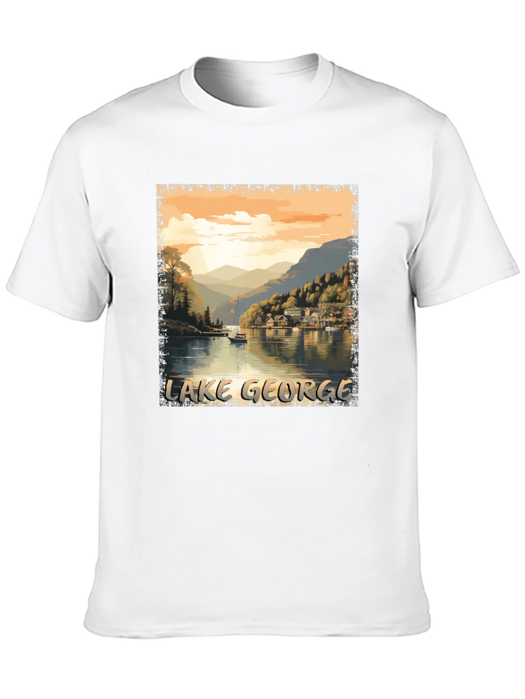 Lake George Scenic Graphic Tee