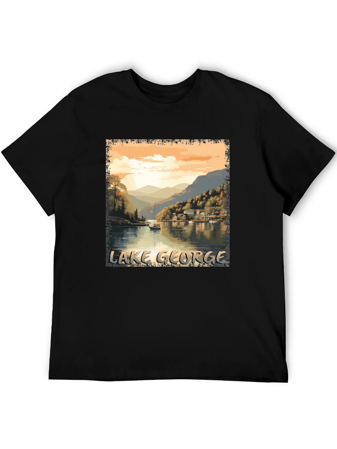 Lake George Scenic Graphic Tee