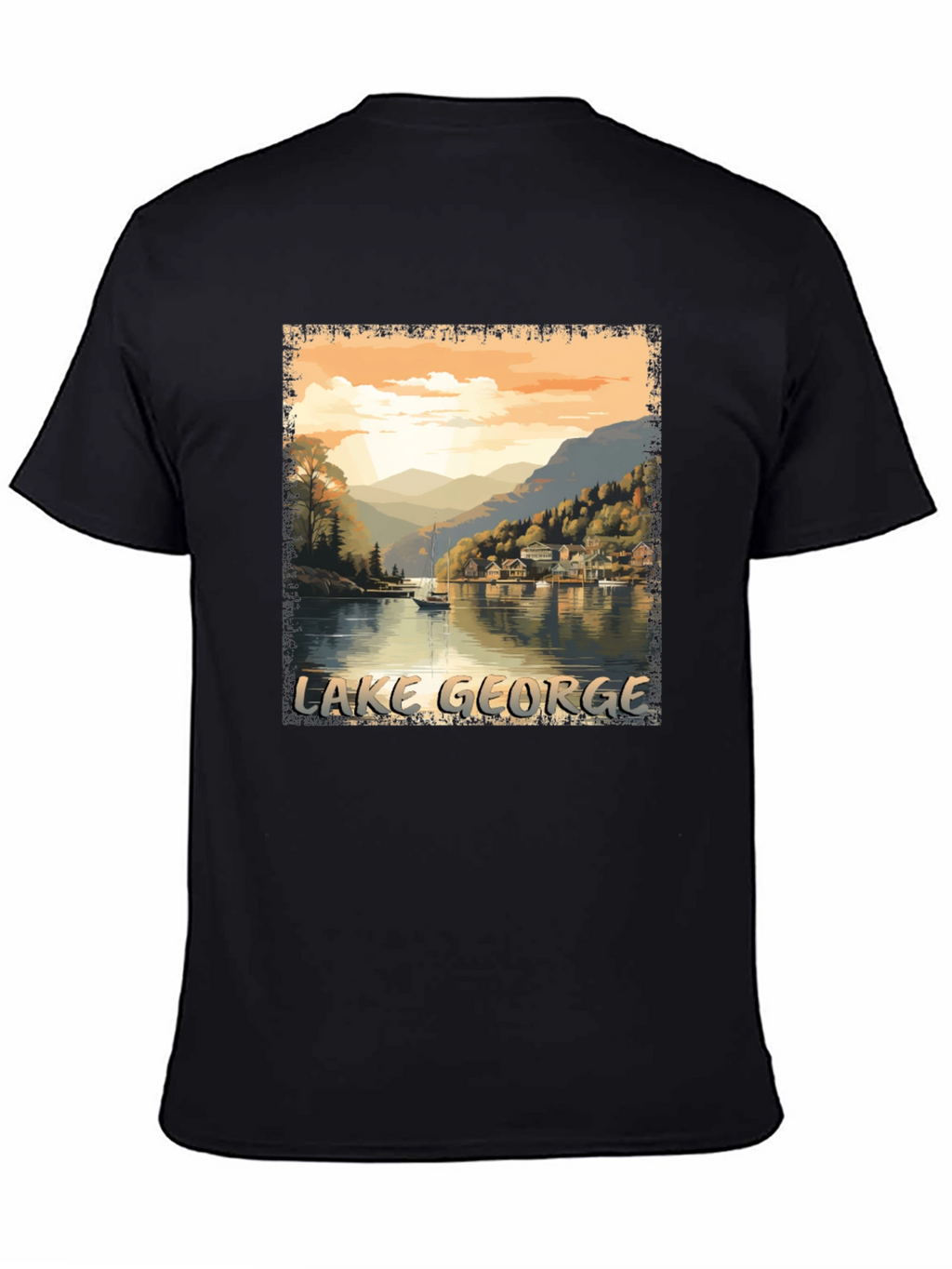 Lake George Scenic Graphic Tee