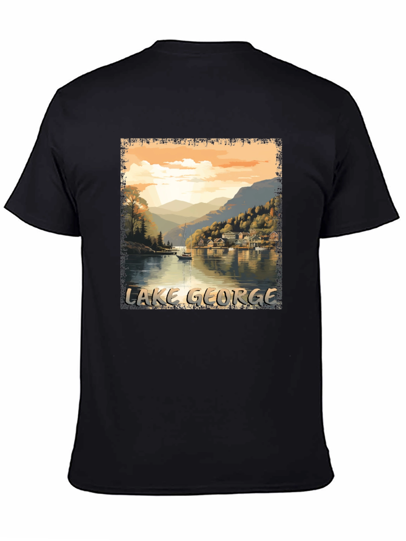 Lake George Scenic Graphic Tee