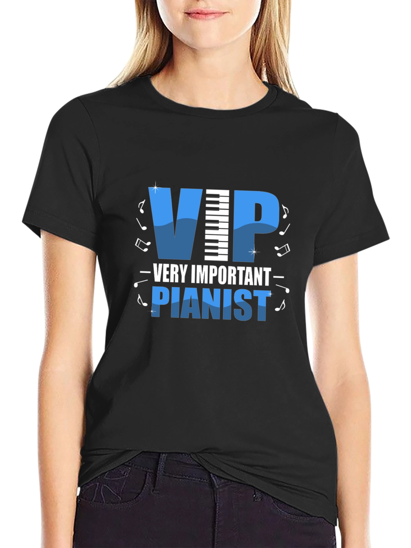 Very Important Pianist Graphic T-Shirt