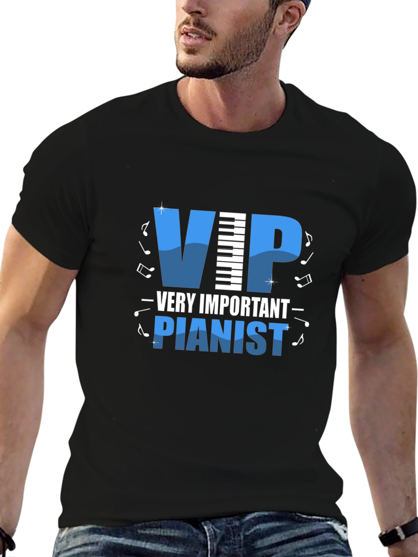 Very Important Pianist Graphic T-Shirt