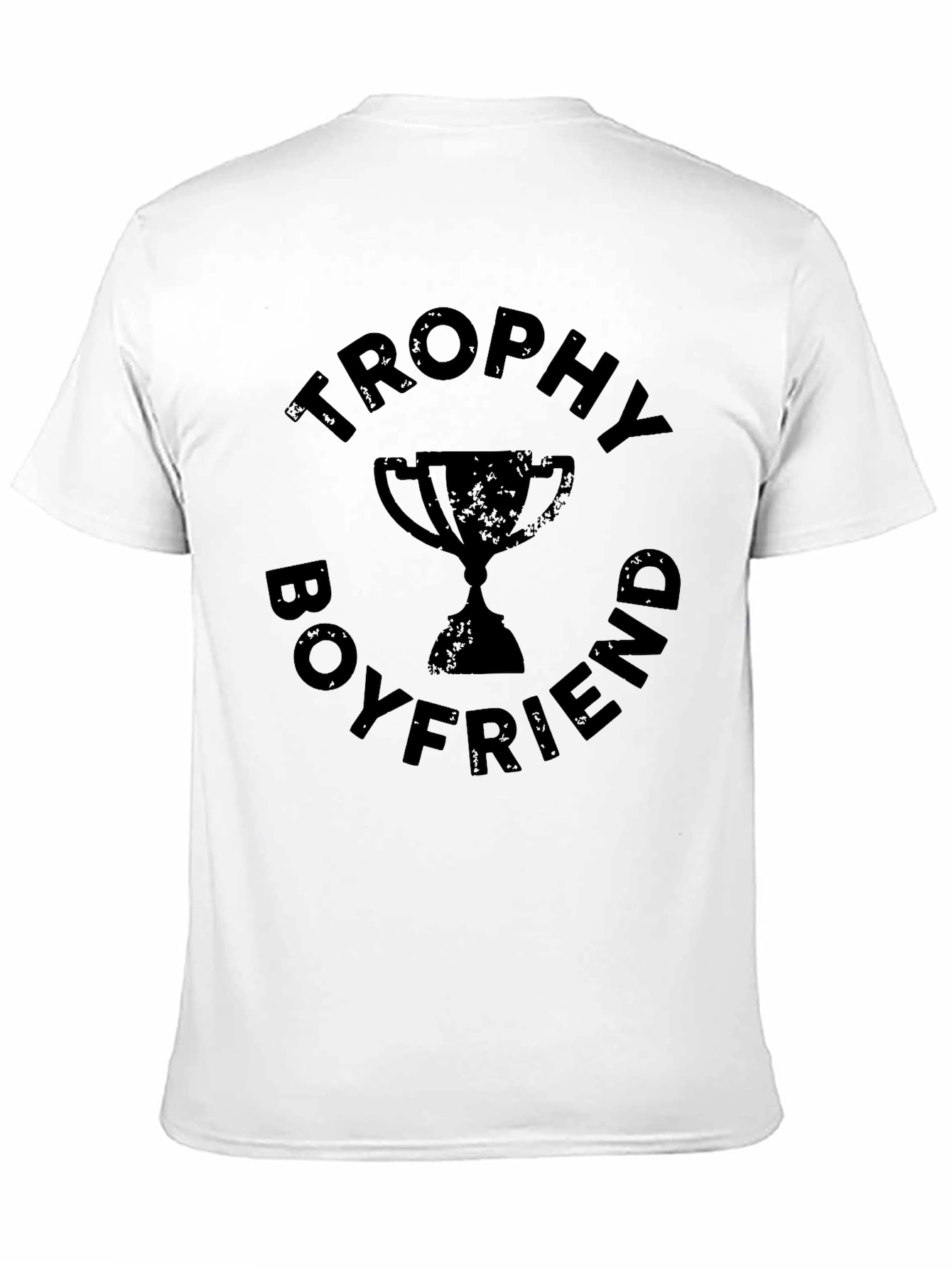 Trophy Boyfriend Black Graphic Tee