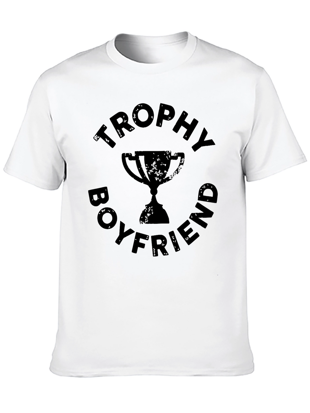 Trophy Boyfriend Black Graphic Tee