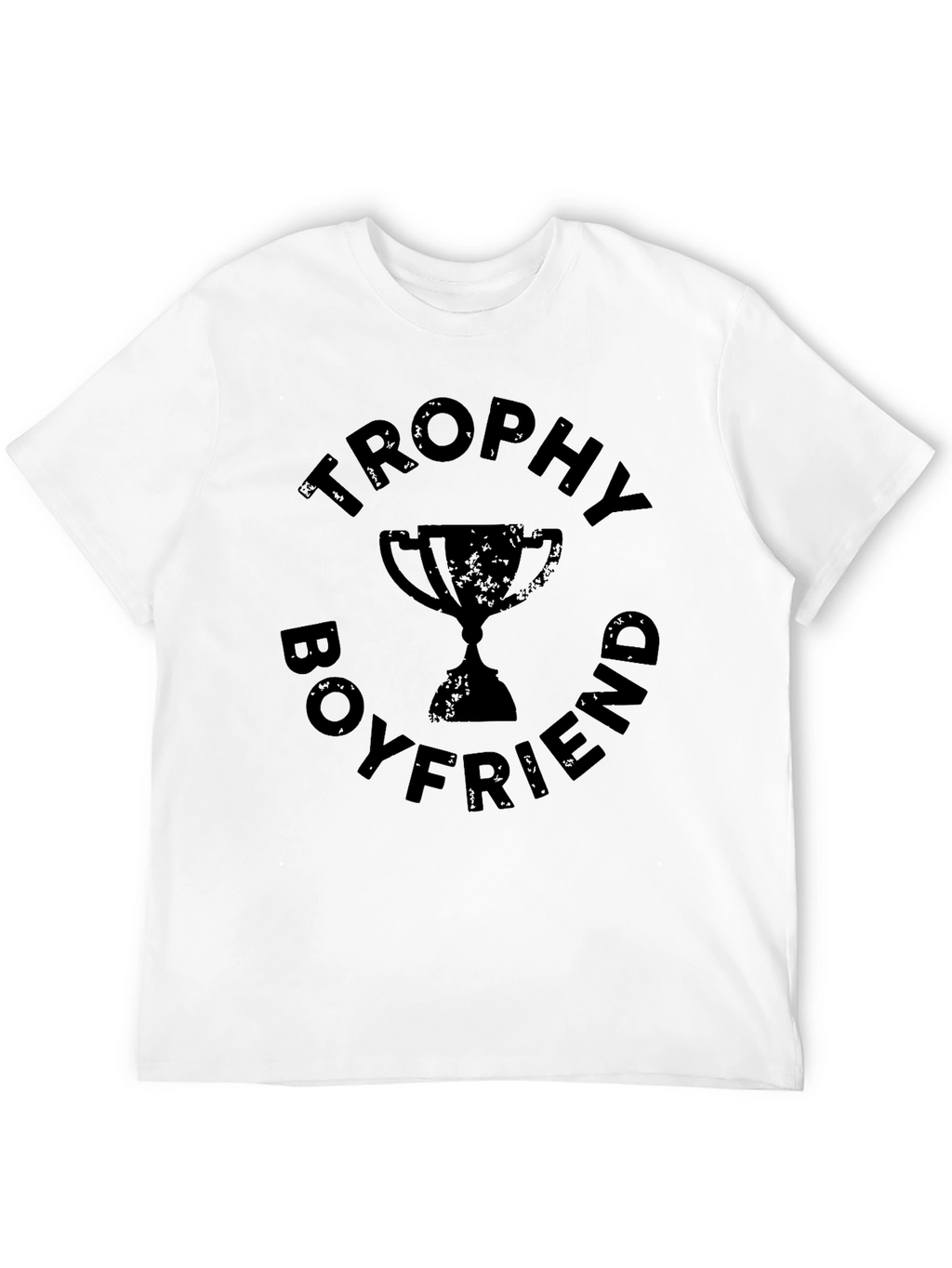 Trophy Boyfriend Black Graphic Tee