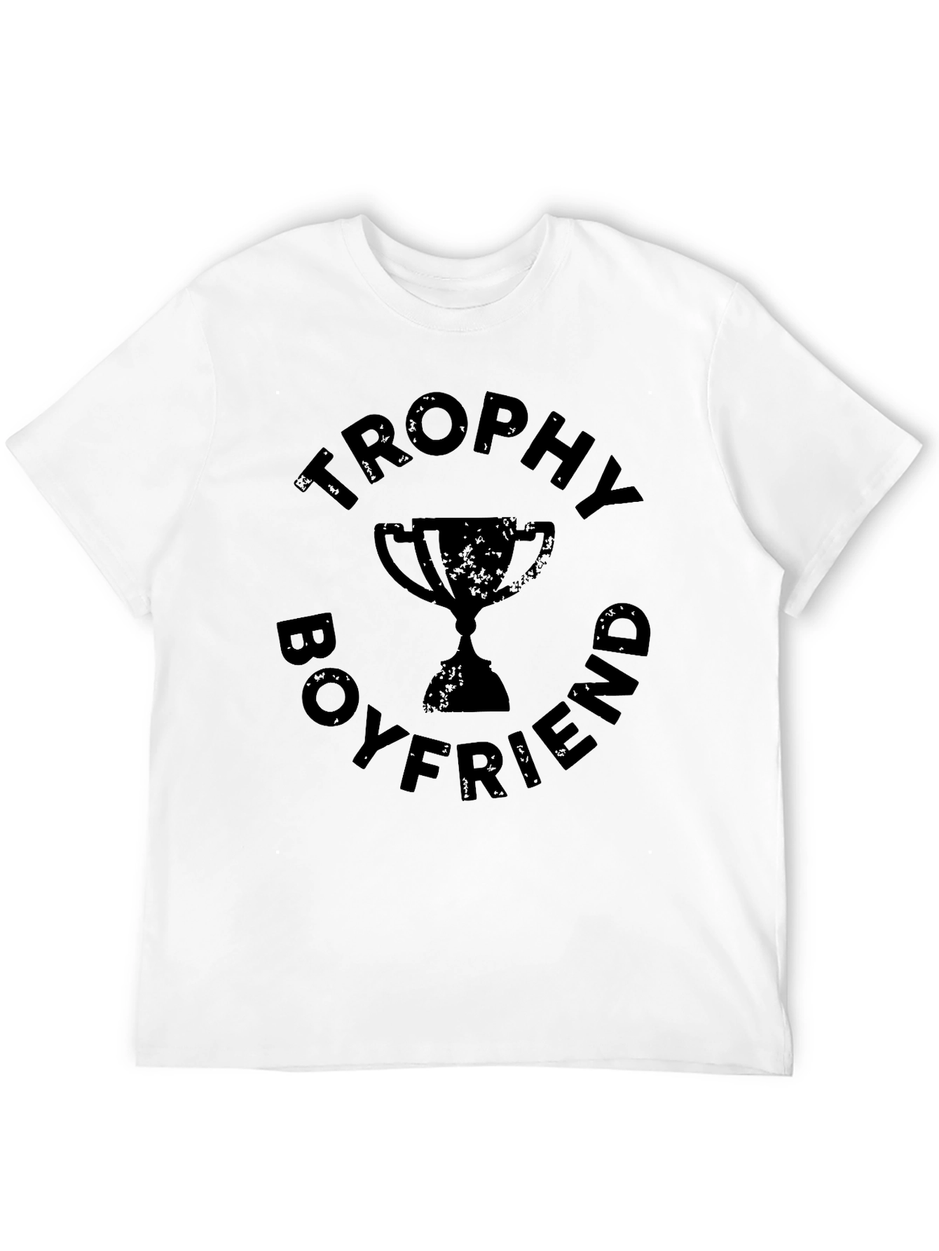 Trophy Boyfriend Black Graphic Tee